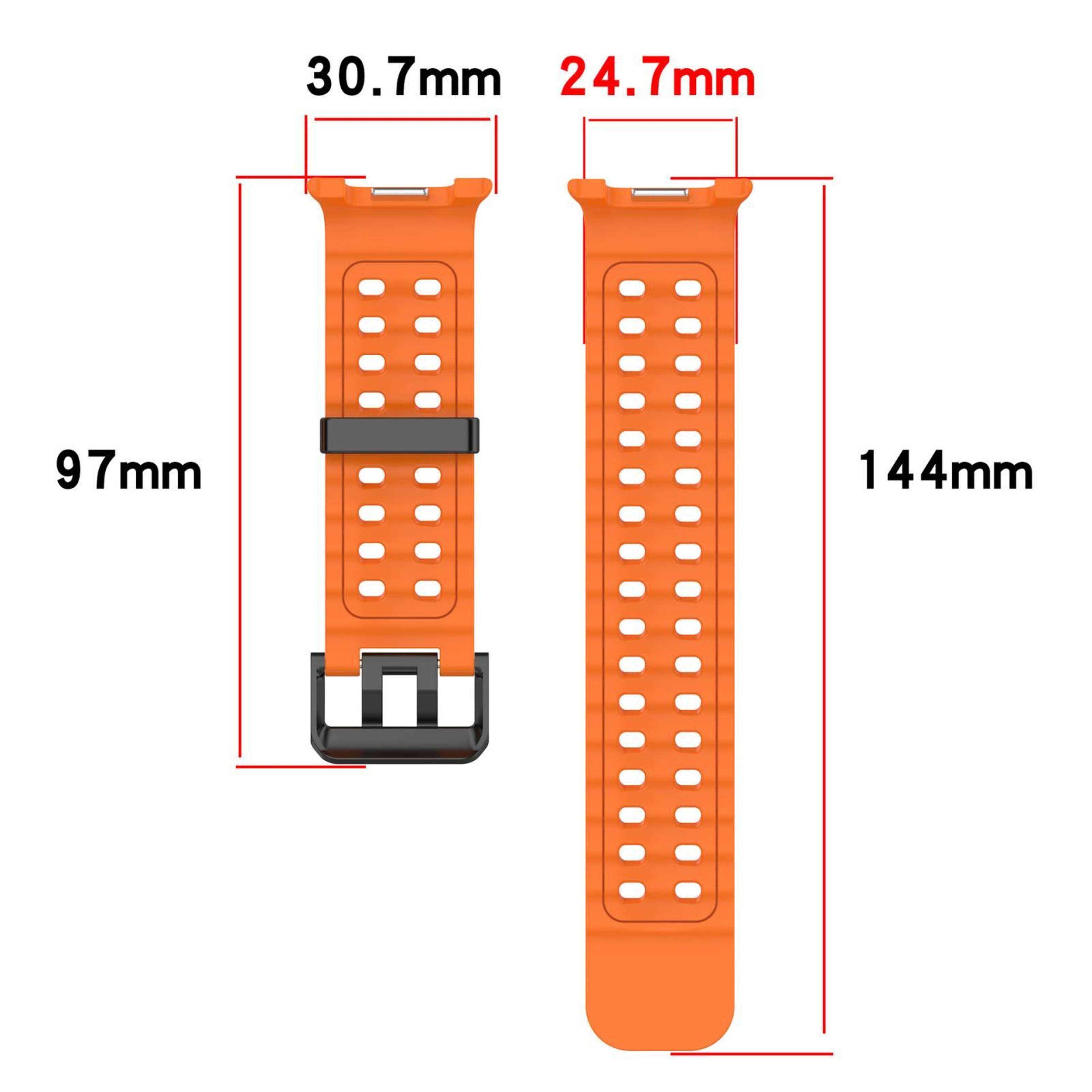 xDfind Ocean Silicone Watch Band for Samsung Galaxy Watch 8 Band and Watch 8 Classic – view 7