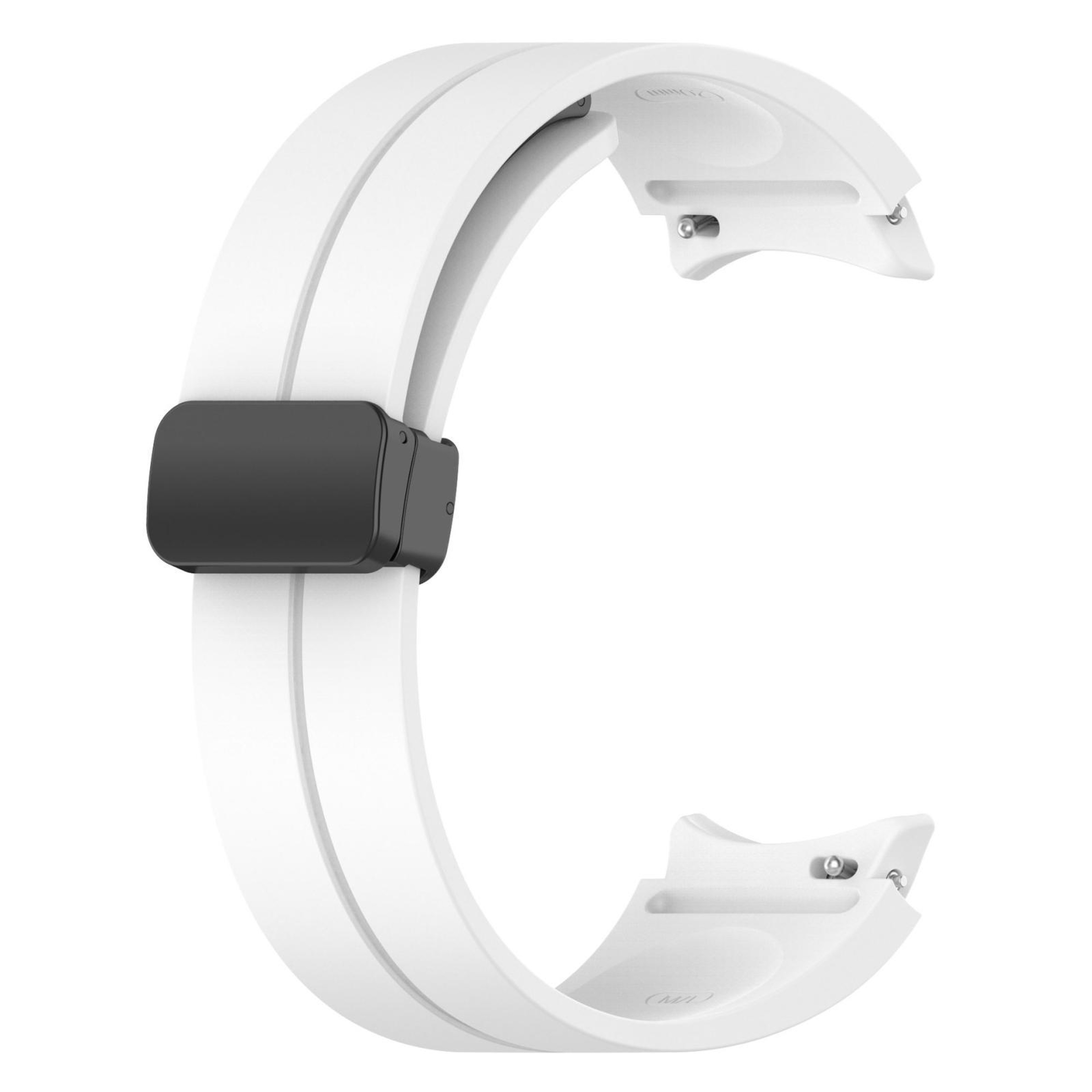 XDfind Samsung Galaxy Watch Band Magnetic Buckle Silicone Watch Band For Watch7 FE 6 5 4 3