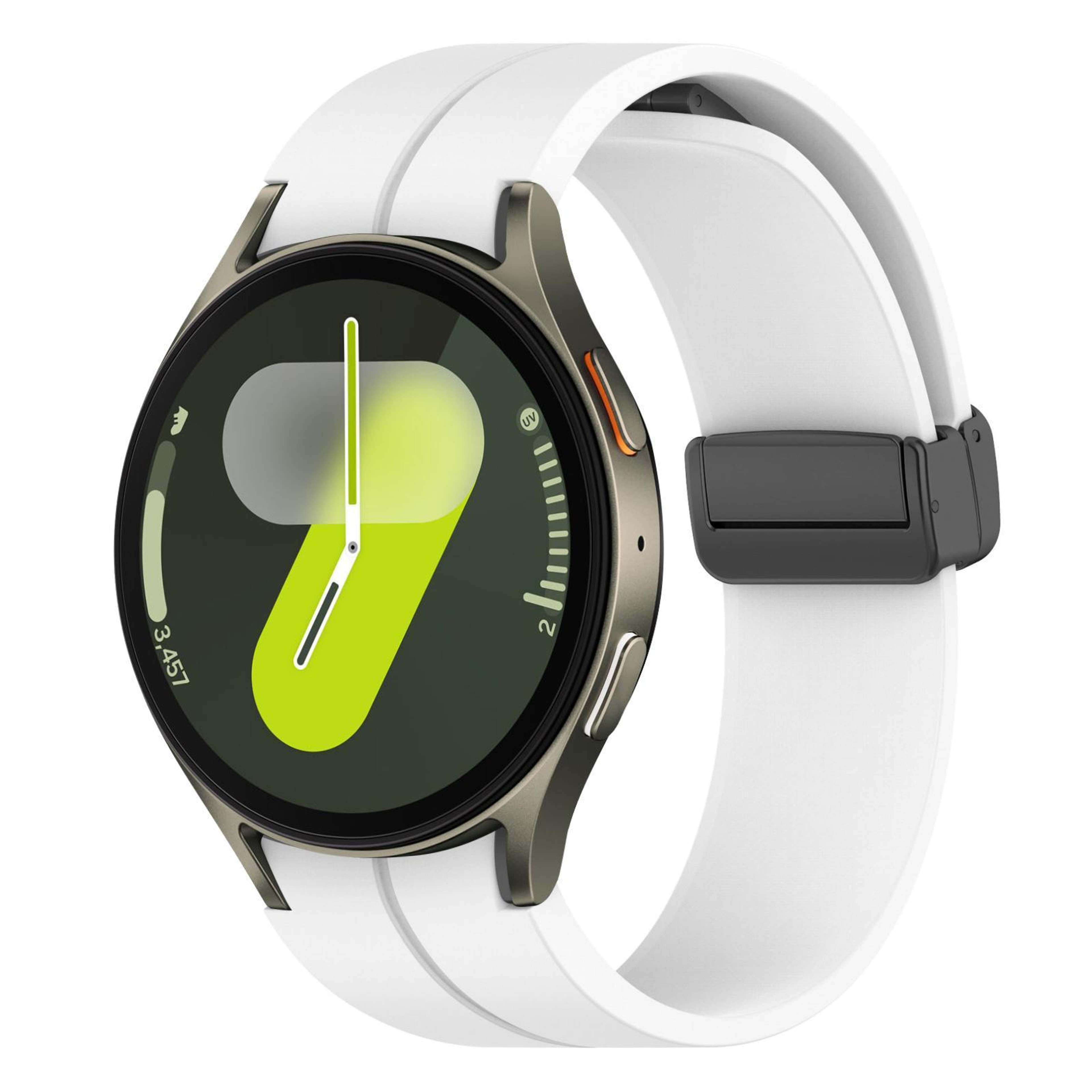 XDfind Samsung Galaxy Watch Band Magnetic Buckle Silicone Watch Band For Watch7 FE 6 5 4 6