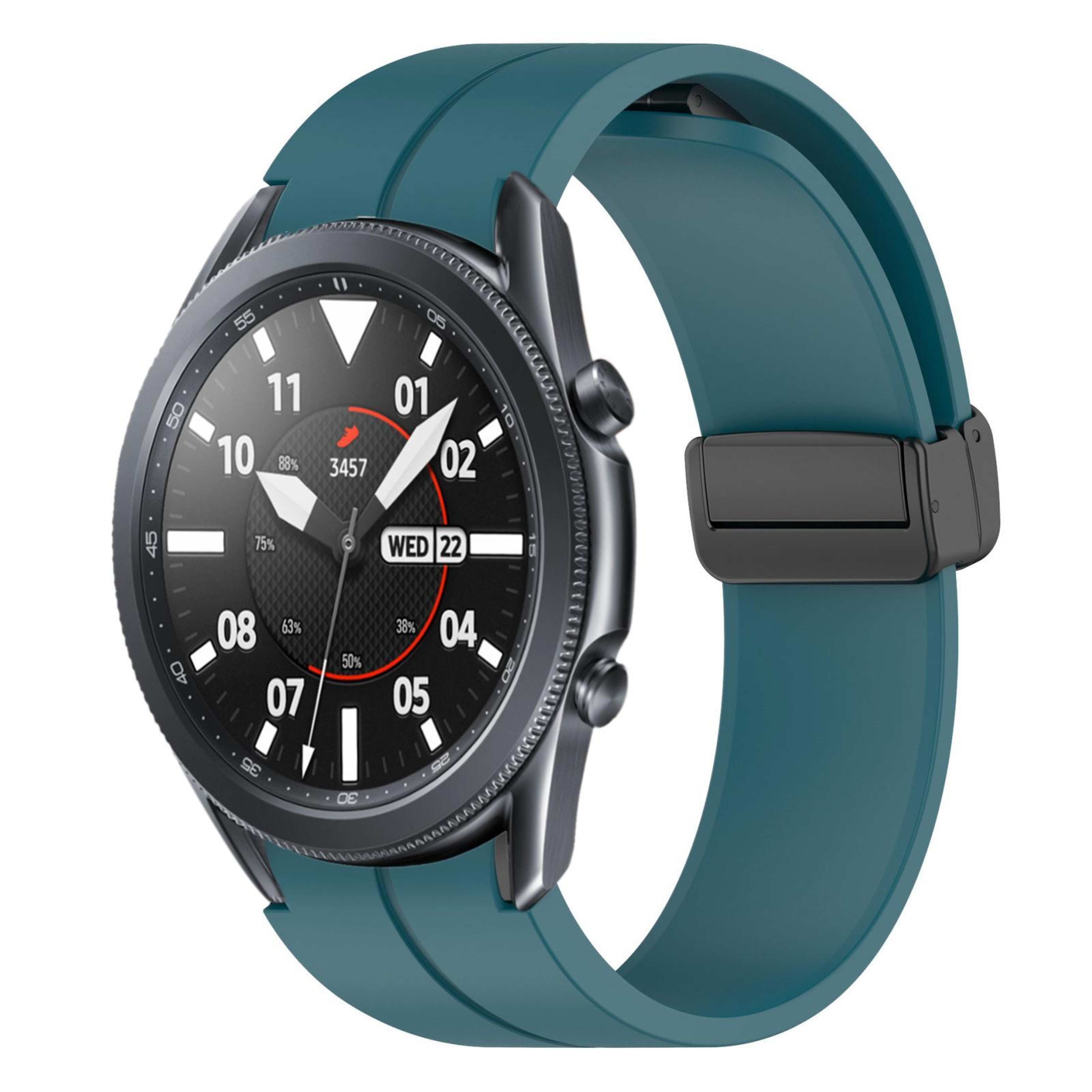 xDfind Samsung Galaxy Watch band Magnetic Buckle Silicone Watch Band for Watch7 FE 6 5 4 – view 33