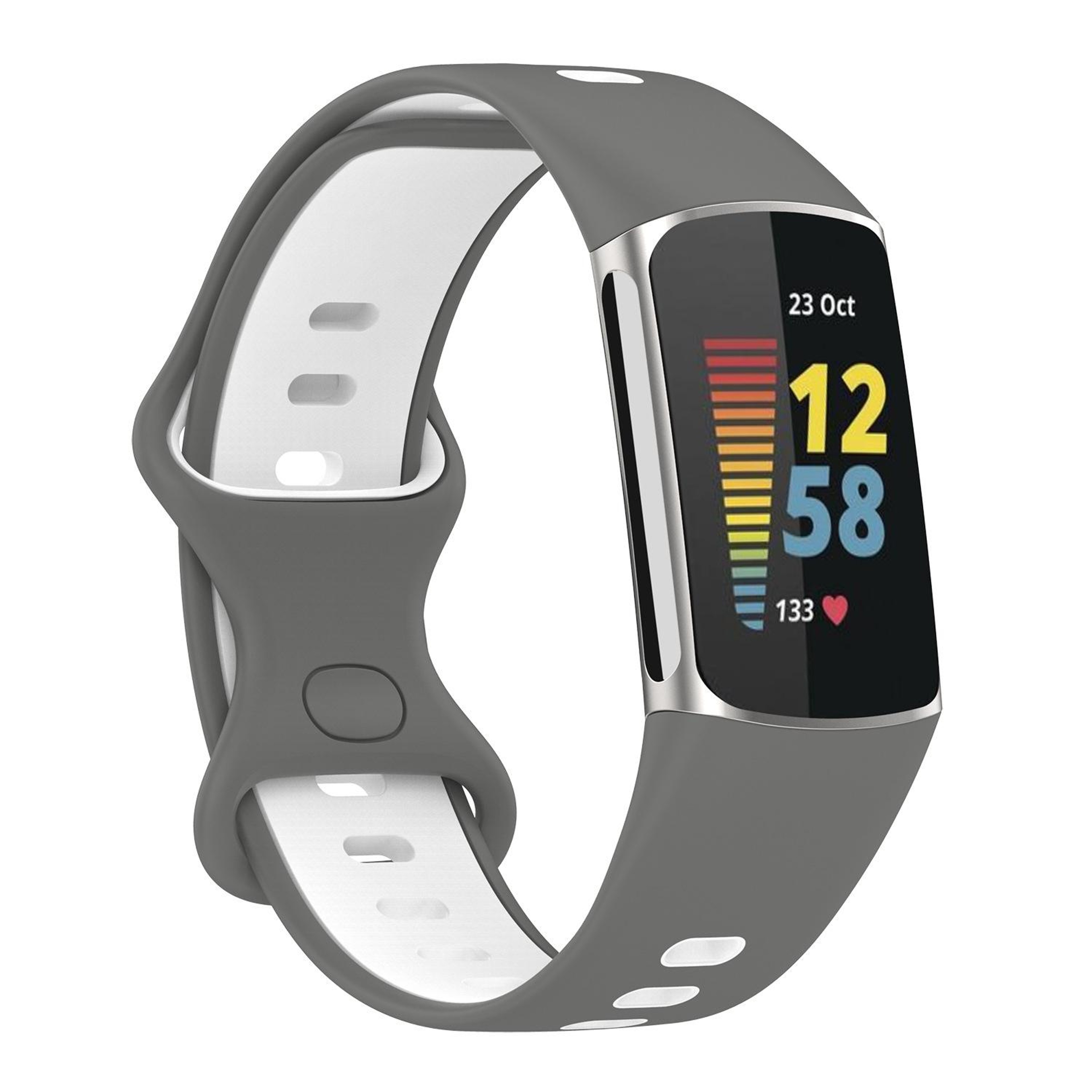 Fitbit Charge Band Two Color Silicone Replacement Watch Strap Sport Wristband – view 16