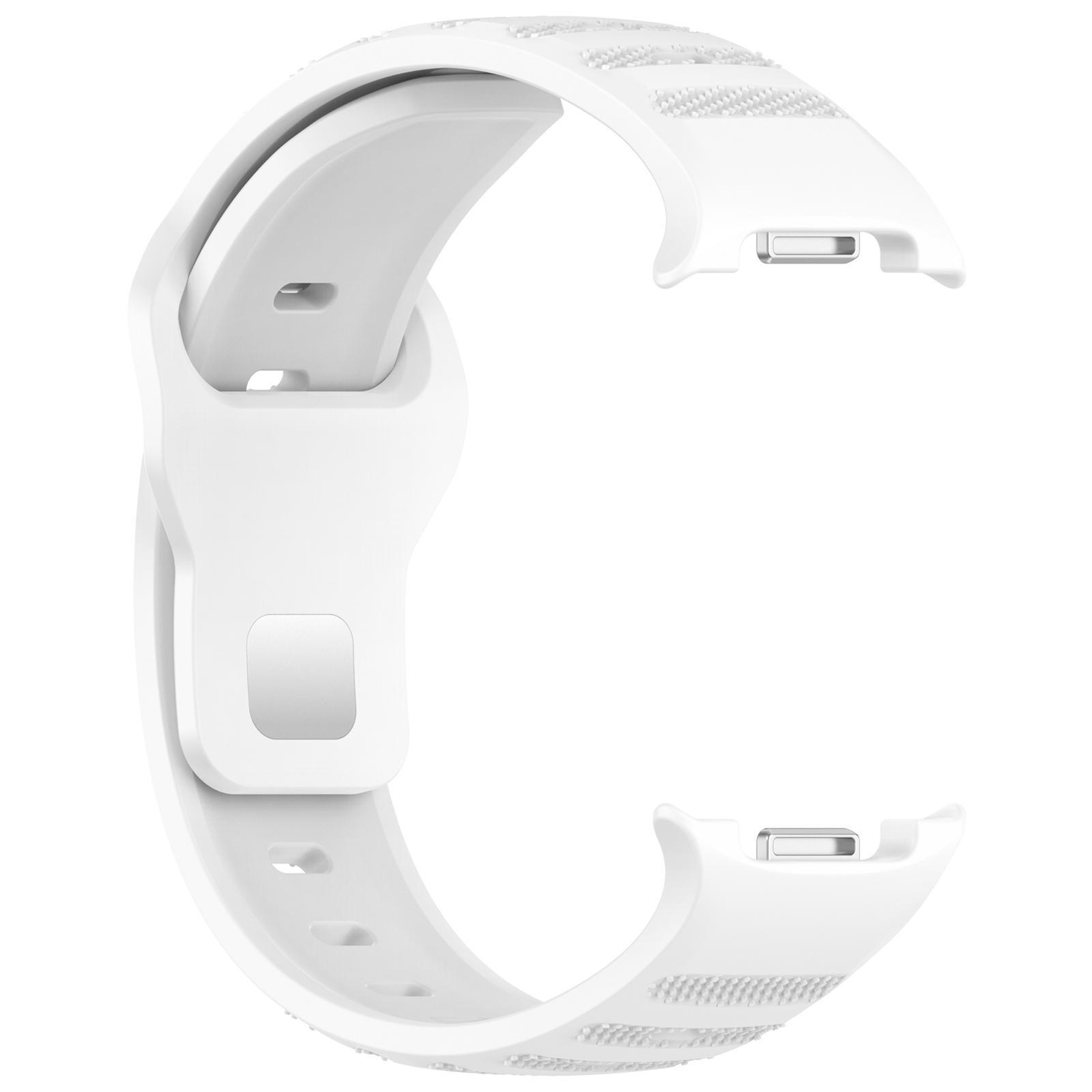 XDfind Samsung Galaxy Watch Ultra Band Silicone Sport Strap With Silver Stud Buckle 5