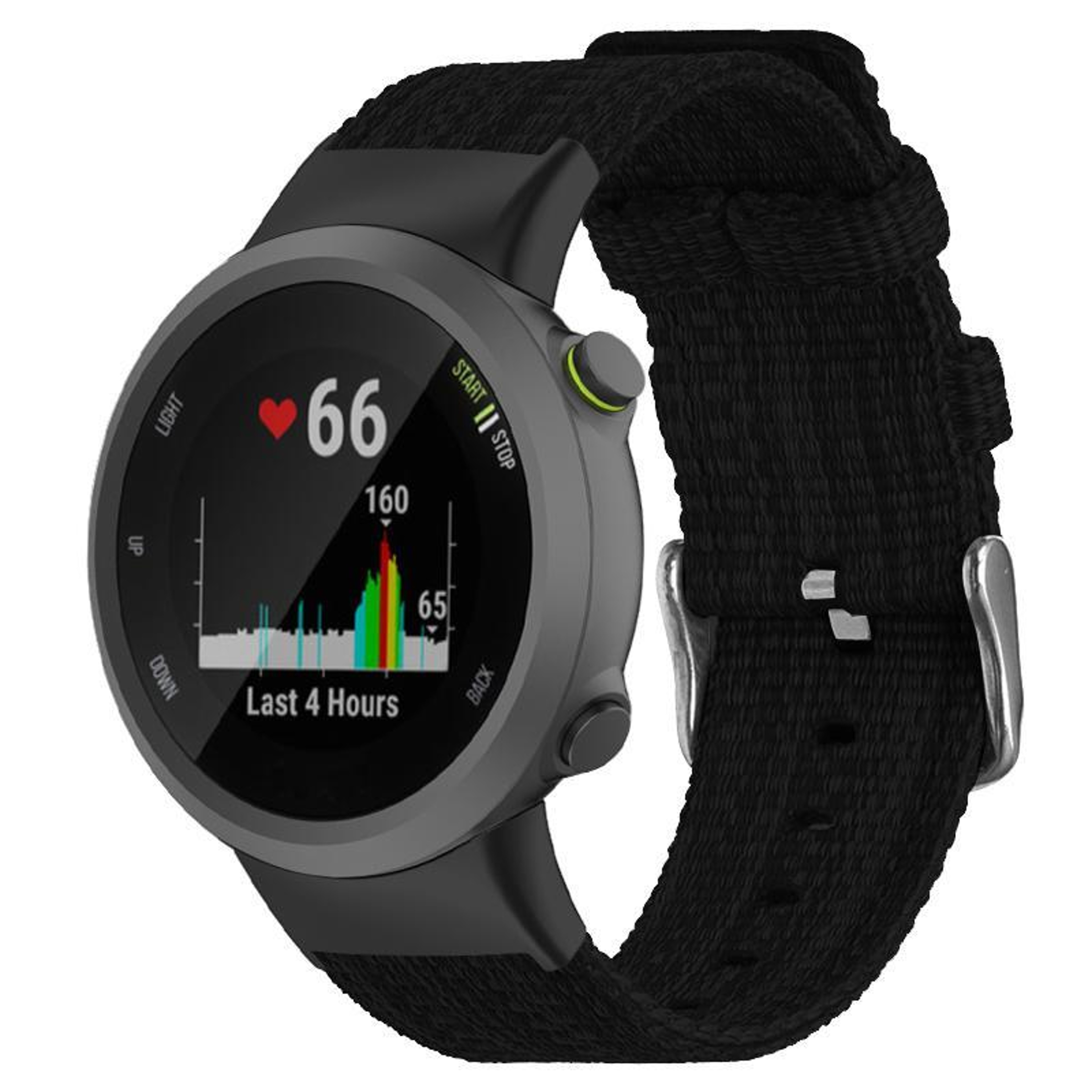 XDfind Garmin Forerunner Band Nylon Canvas Watch Strap For Garmin 45S Swim 2 4