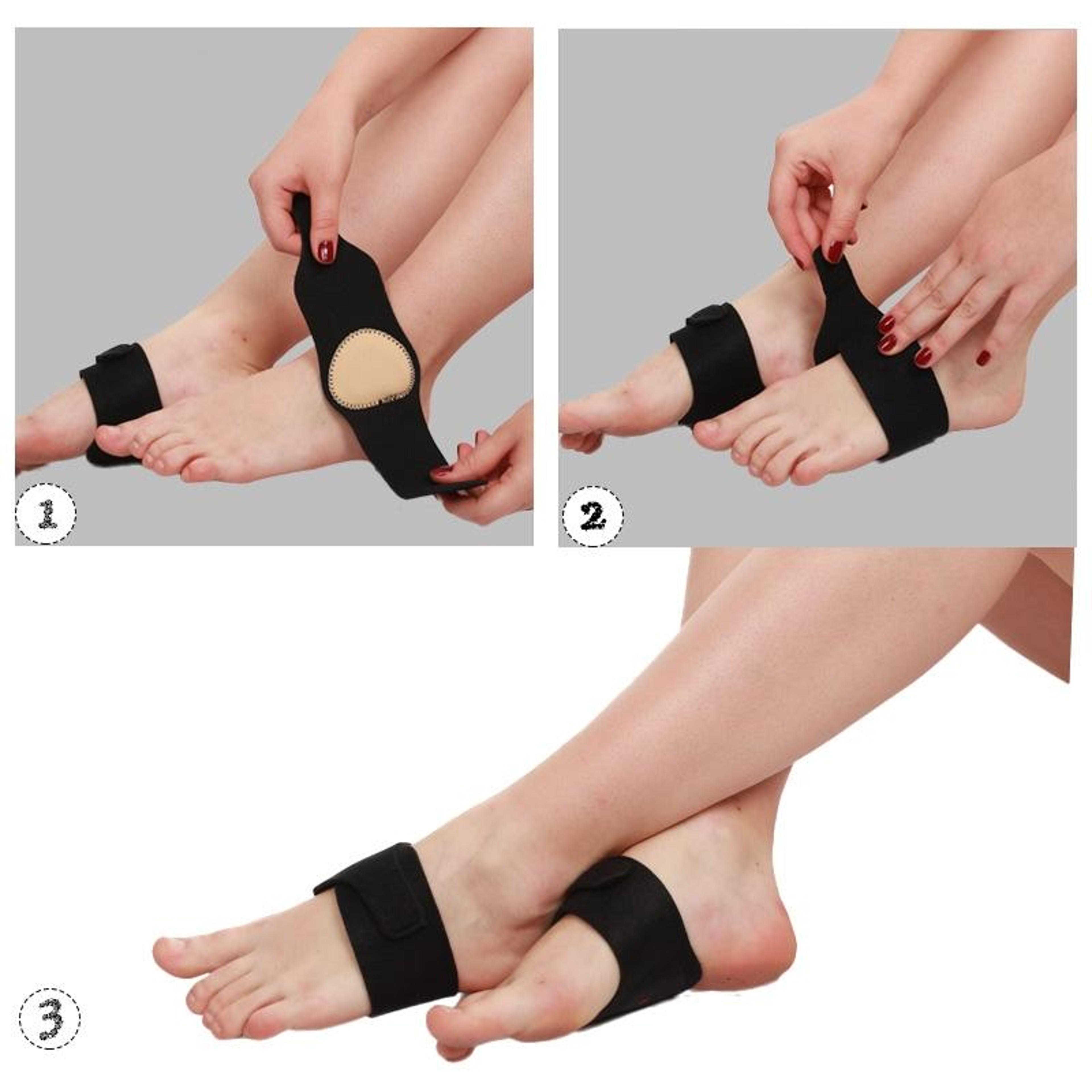 Orthopedic Arch Support Insoles for Flat Feet High Arch Support Free Size – view 6