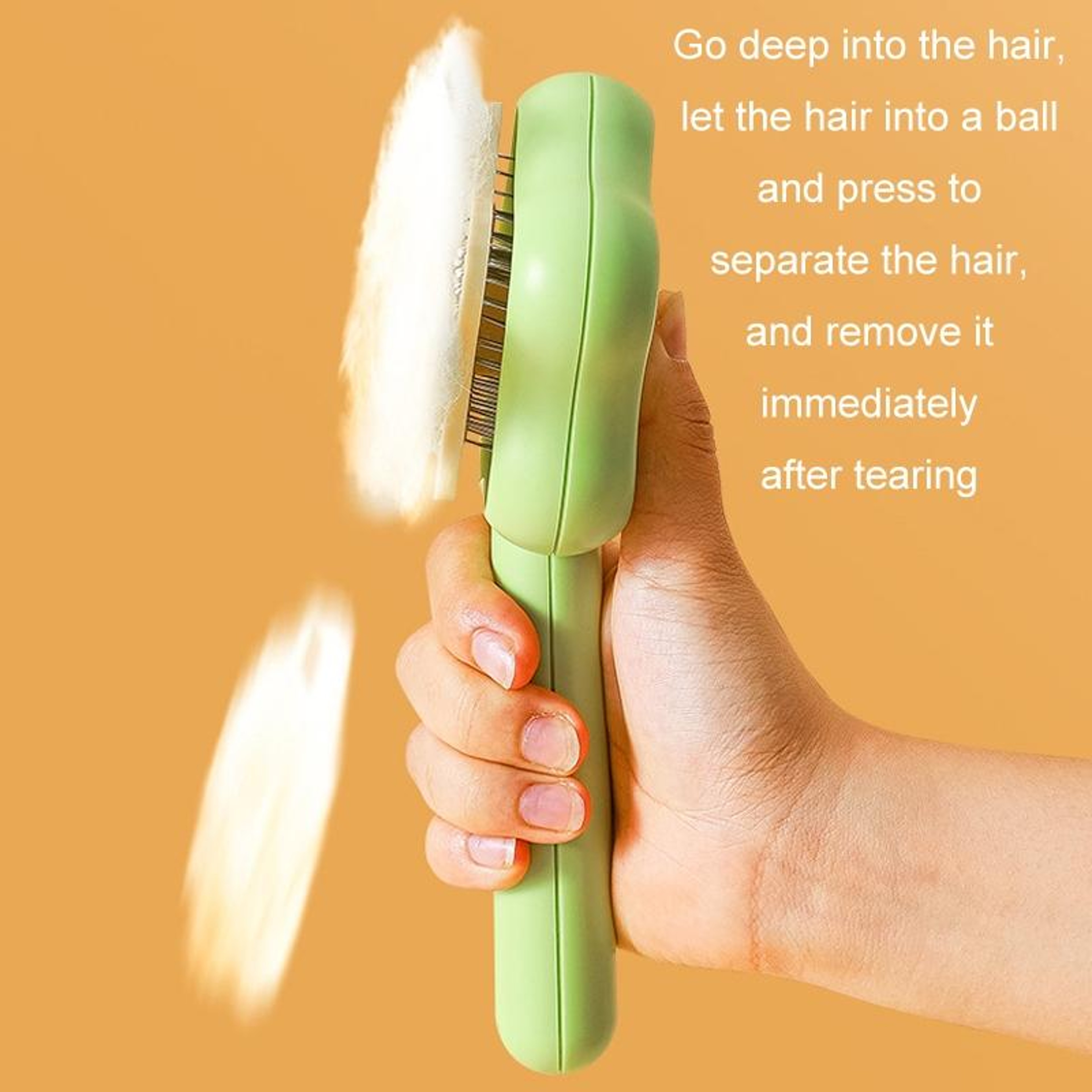 Pet Grooming Deshedding Comb Fine Tooth Pet Grooming Comb for Dogs and Cats – view 6