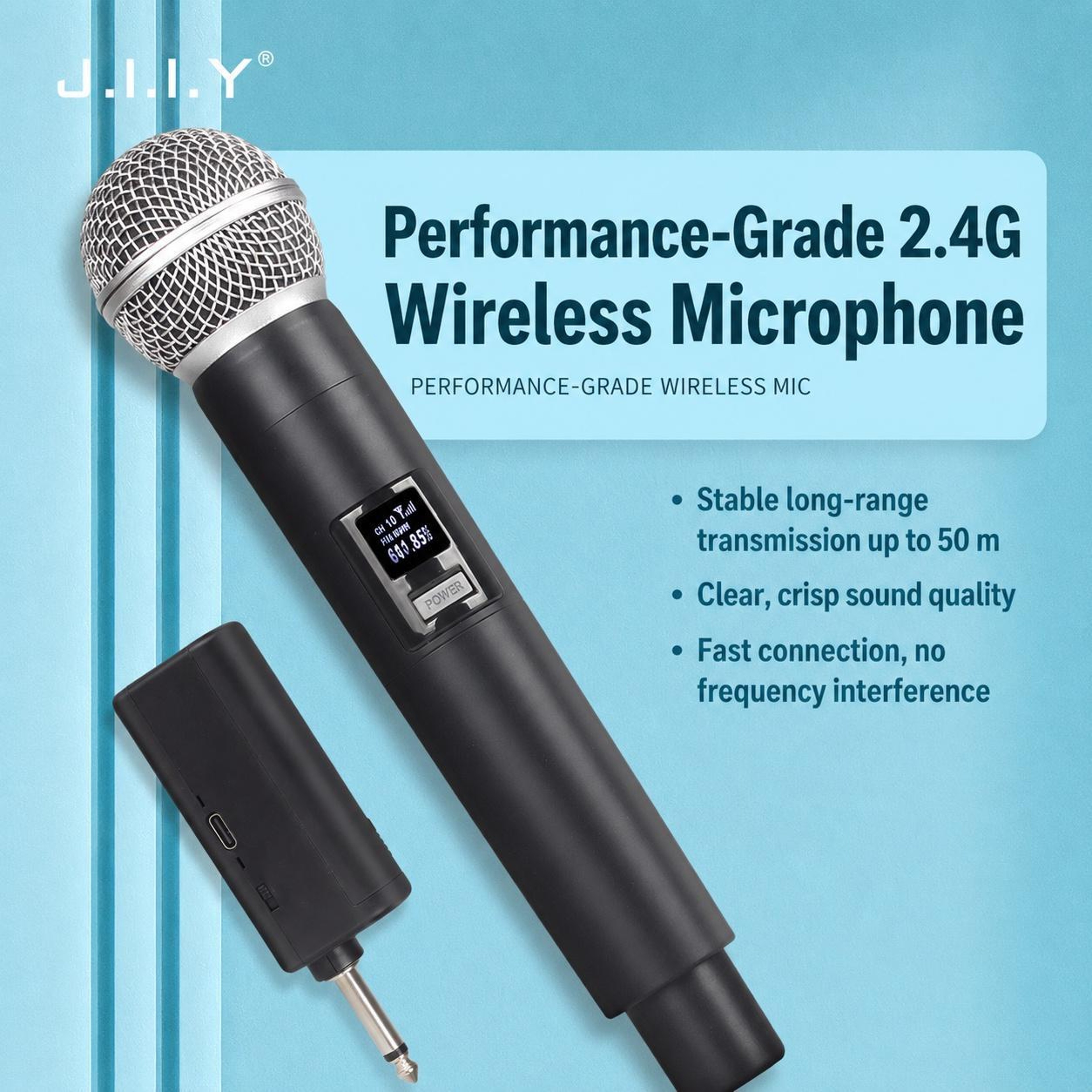 GE5 Wireless Karaoke Microphone Handheld Voice Amplifier for Singing and Entertainment – view 9