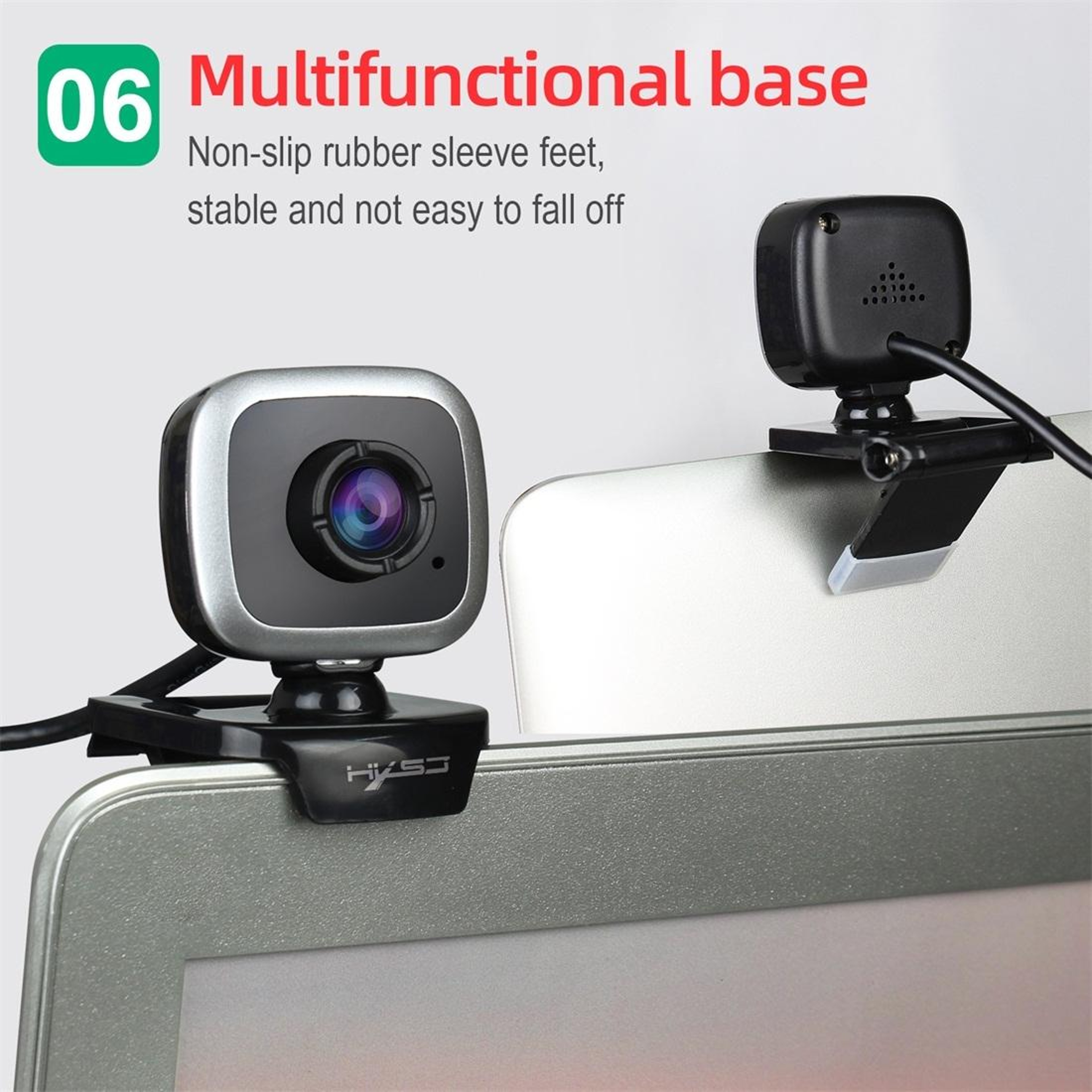 HD Webcam With Microphone For PC Video Calls And Streaming 7