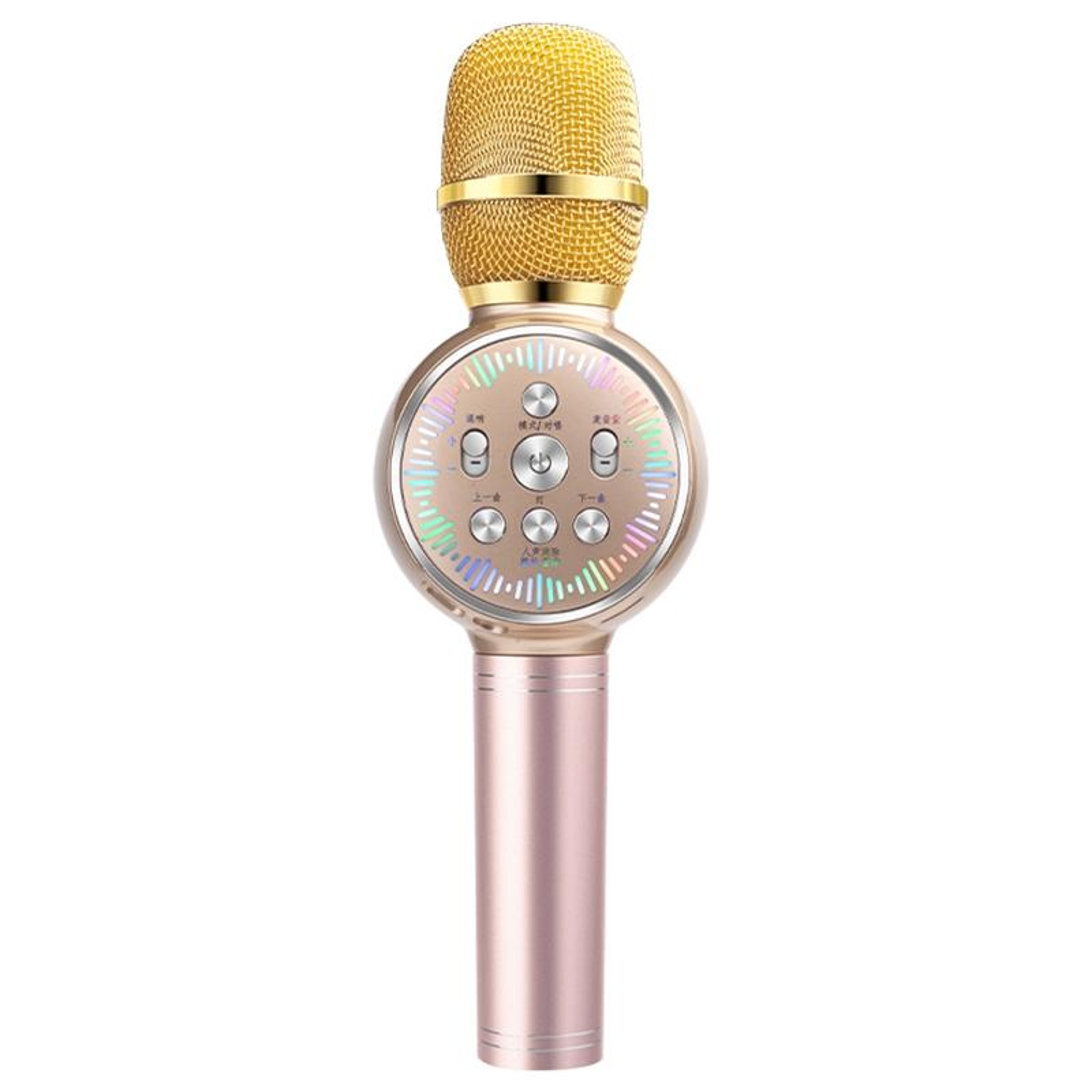 K2 Bluetooth Karaoke Wireless Microphone With Colorful LED Lights 8