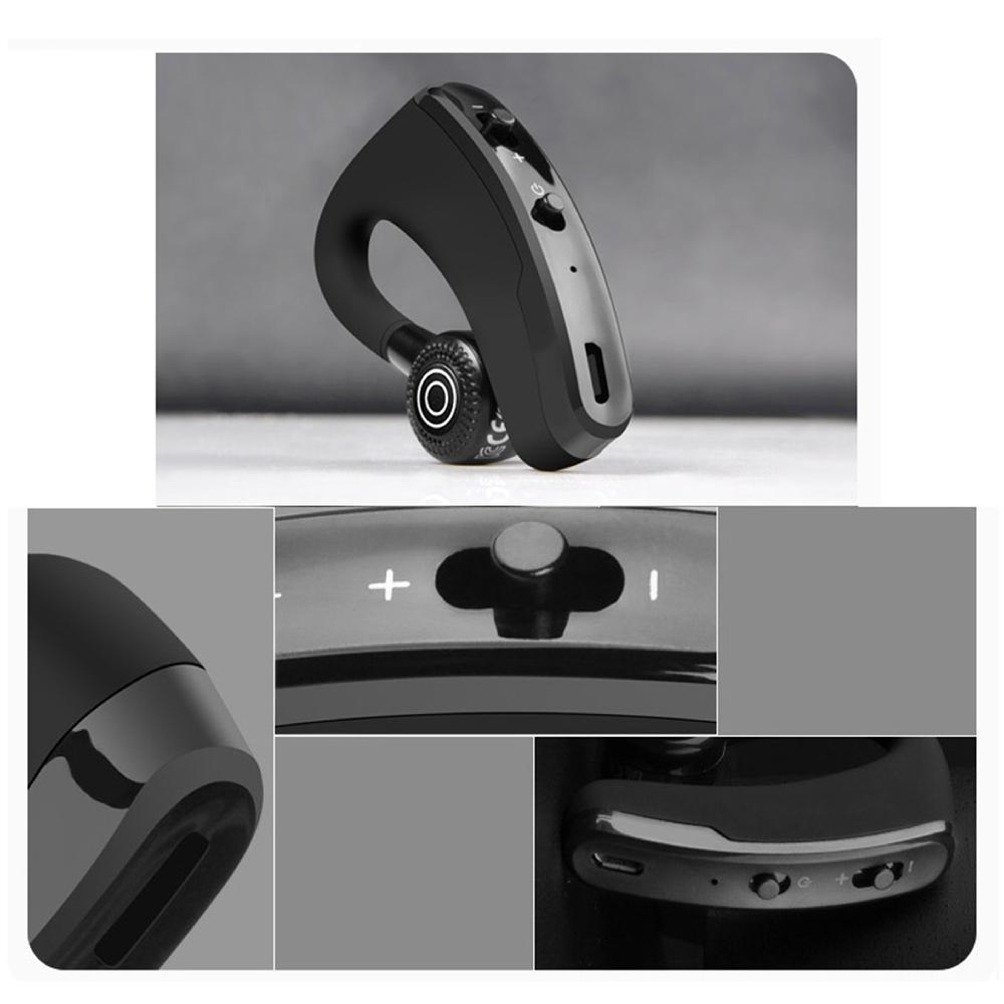 Bluetooth Headset Wireless Handsfree Headset with Mic for Driving Business and Sports – view 10