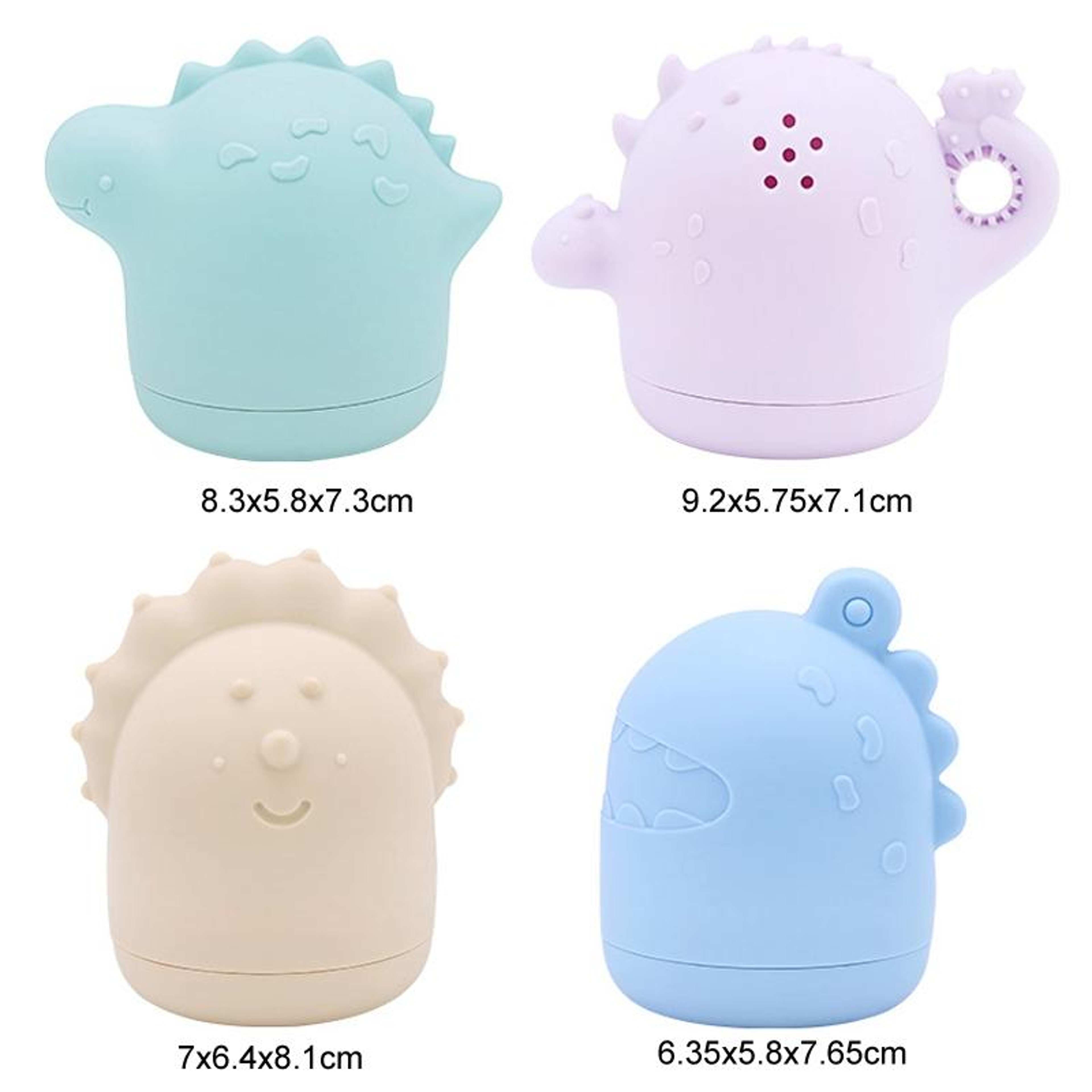 Bubble Dragon Baby Bath Toy Floating Water Sprinkler Toy for Toddlers Bath Time Fun – view 3