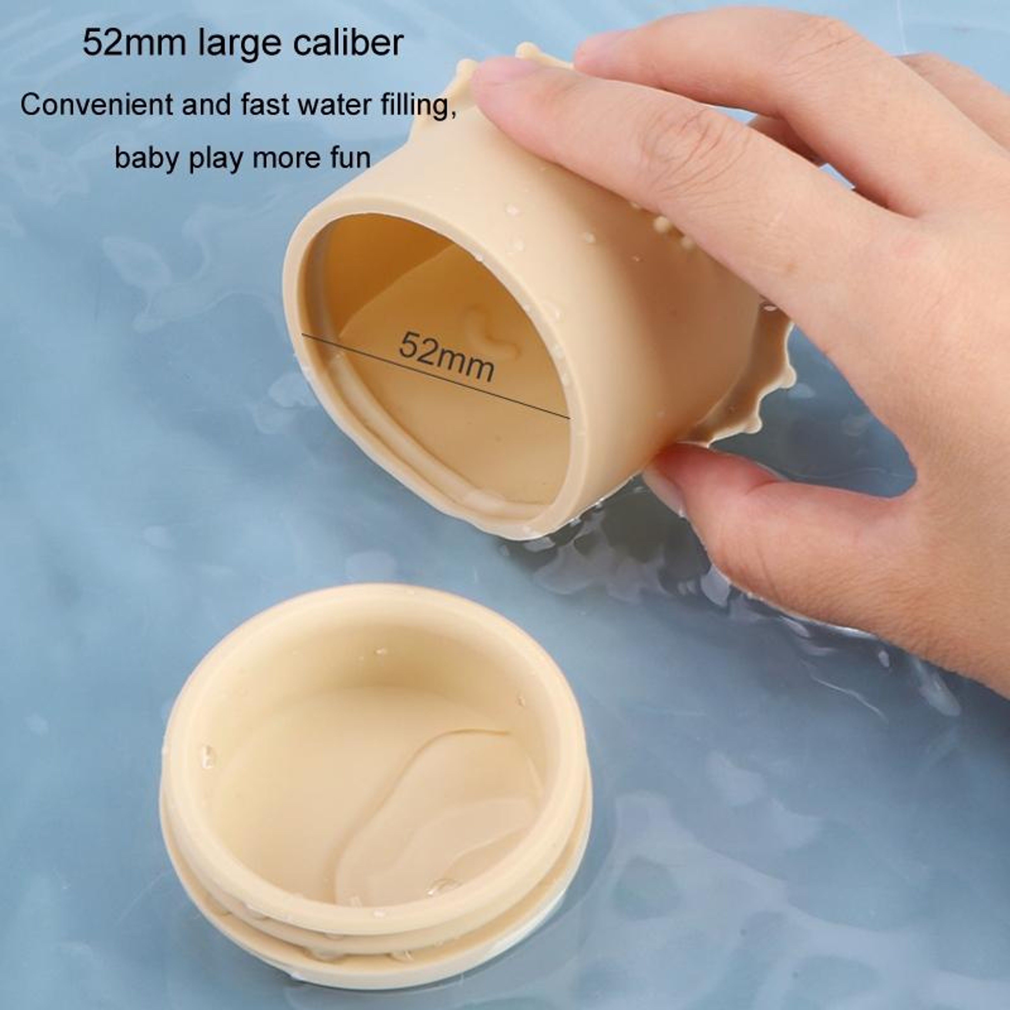 Bubble Dragon Baby Bath Toy Floating Water Sprinkler Toy for Toddlers Bath Time Fun – view 7