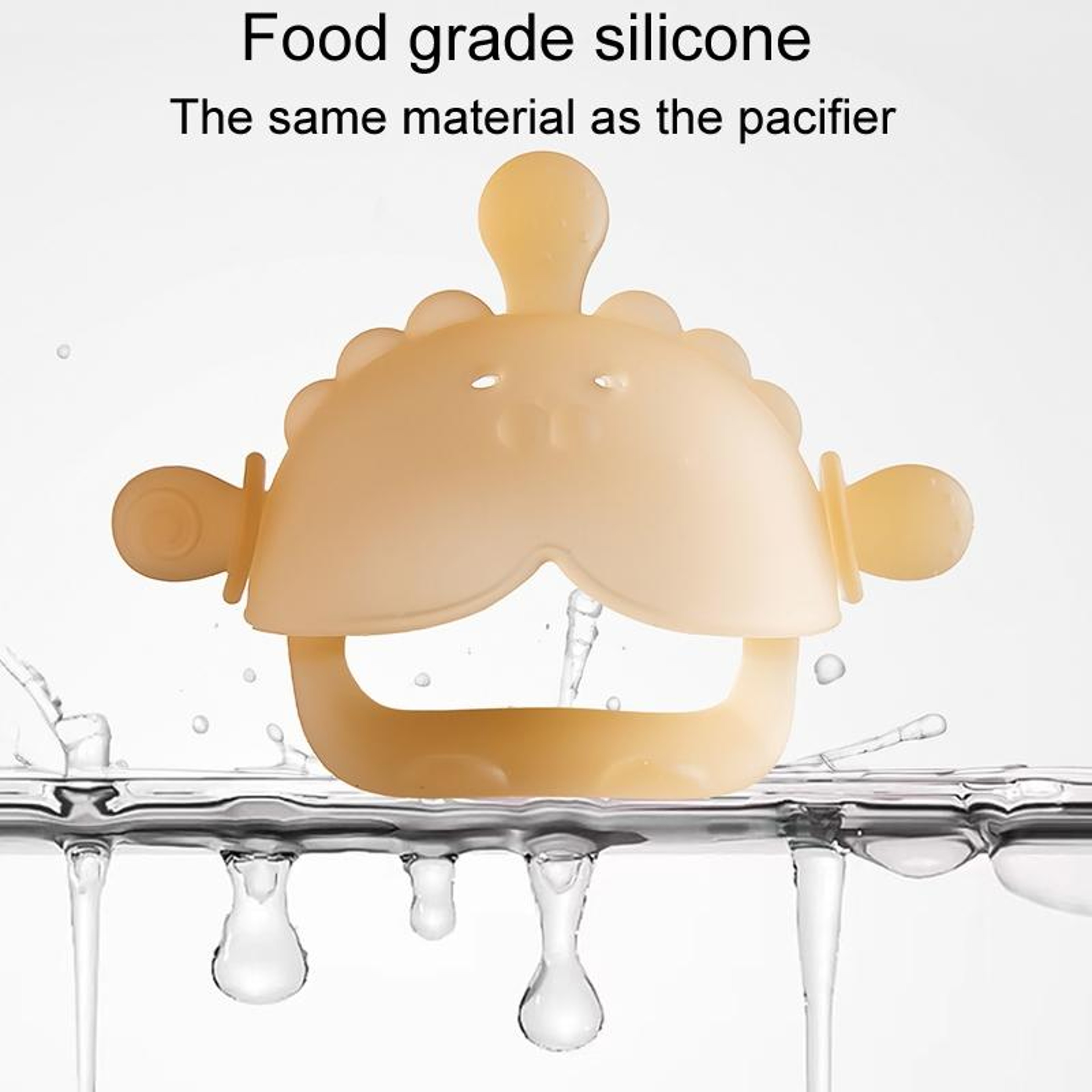 Food Grade Silicone Baby Teether Toy BPA Free Infant Gum Soother – view 8