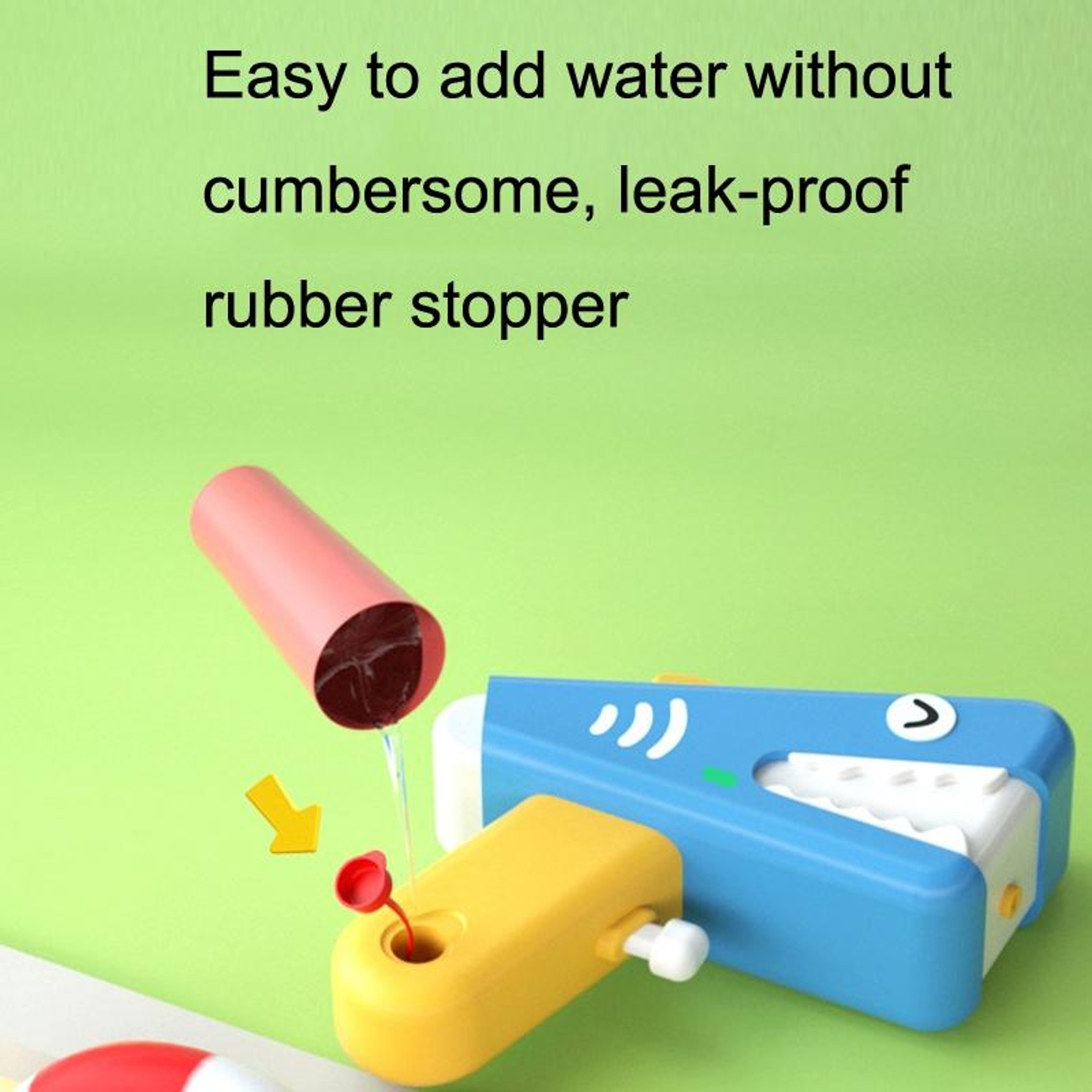 Kids Water Spray Toy Push Action Beach Water Toy For Summer Outdoor Play Elephant Design 2