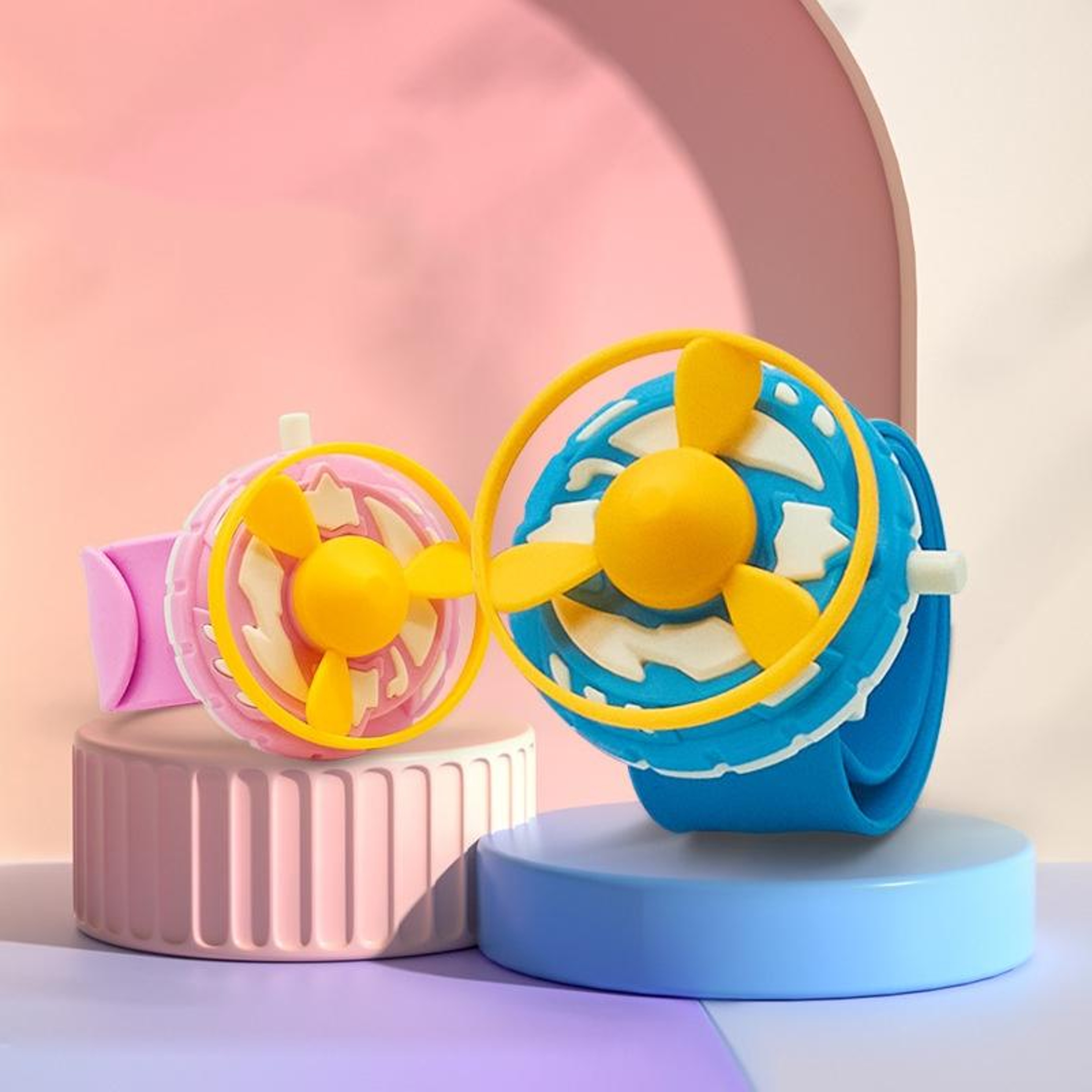 Flying Saucer Launcher Toy Wristband Gyro Spinner Toy Set for Kids Outdoor Play – view 2
