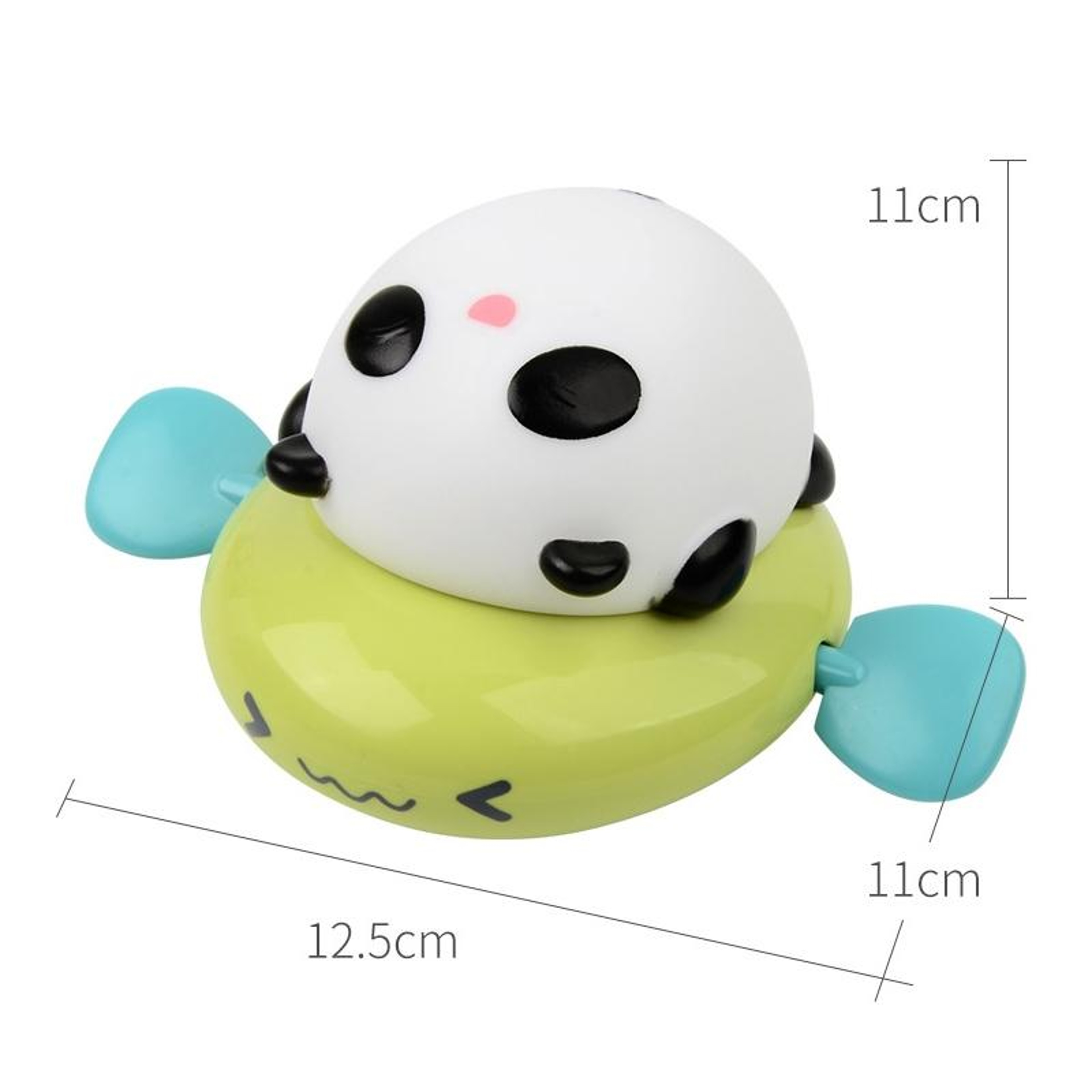 Panda Pull String Bath Toy for Toddlers Cute Water Toy Swimming Bath Companion – view 3