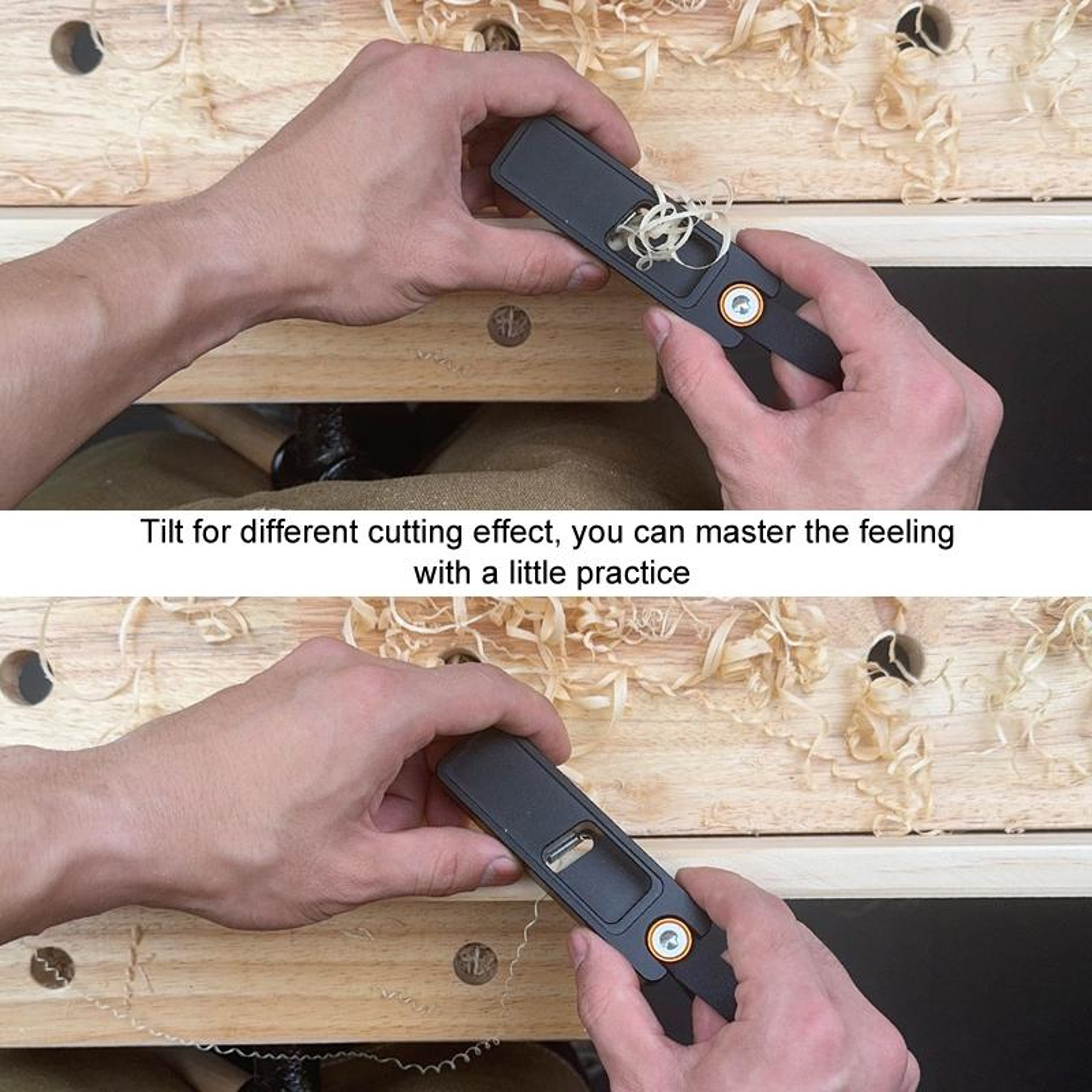Precision Woodworking Edge Trimmer Manual Edge Banding Tool with Carbide Planer – view 6