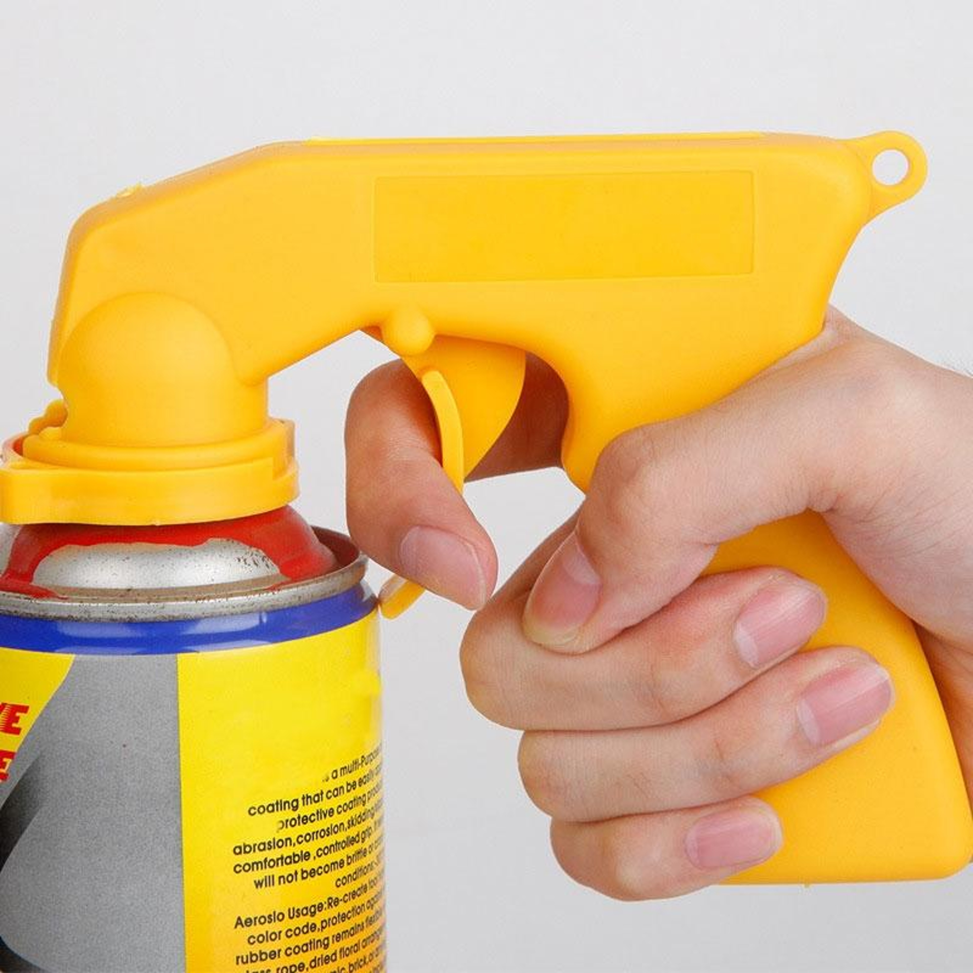 Universal Aerosol Spray Gun Handle Paint Can Trigger Grip for Smooth Car Paint and DIY Projects – view 6