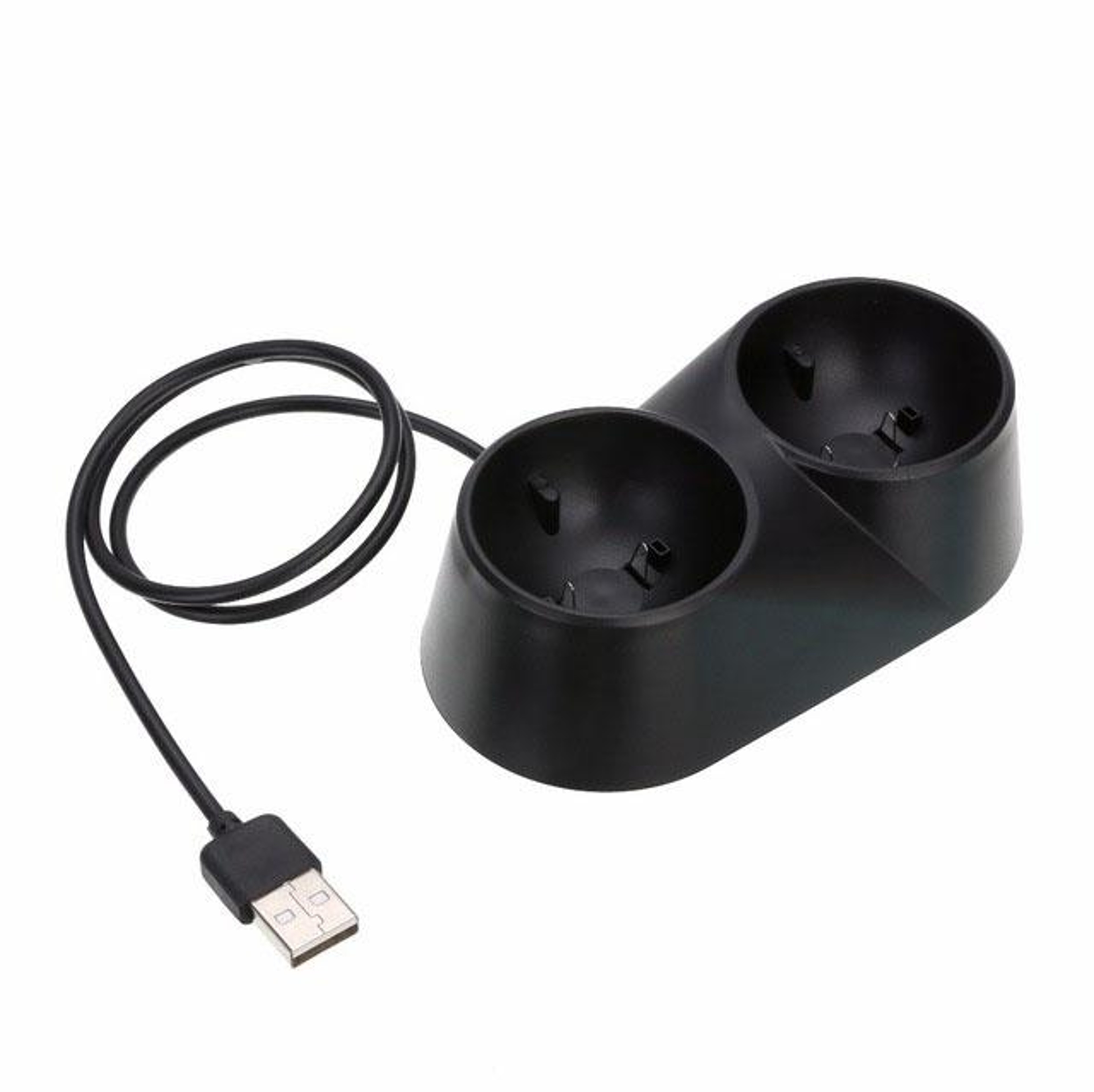 PS4 Move Controller Charger Dual USB PSVR Charging Dock and VR Controller Charging Stand – view 2