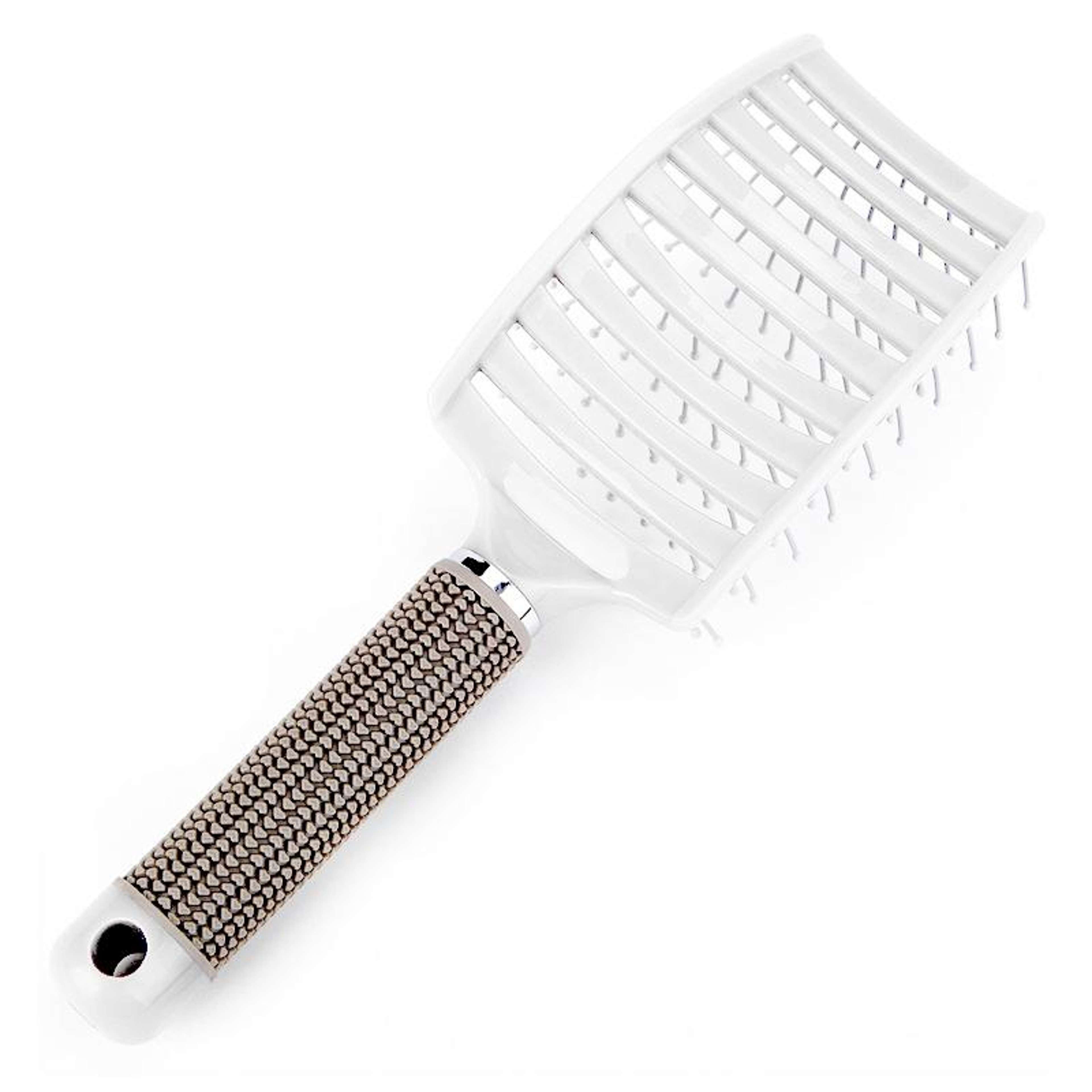 Scalp Massage Detangling Hair Brush For Curly Wet Dry Hair With Nylon Bristles 1