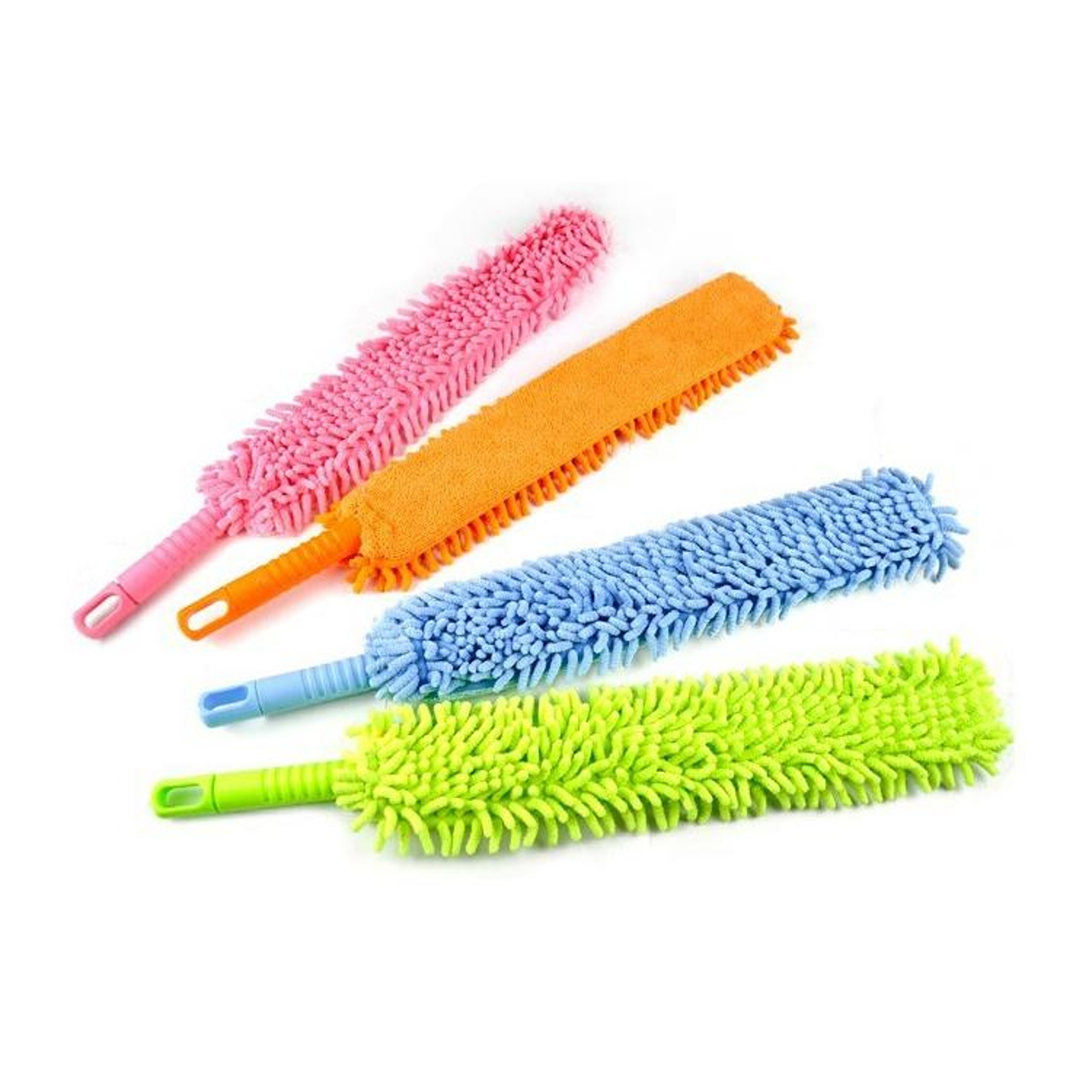 Flexible Chenille Dust Duster Double-Sided Reusable Microfiber Duster for Hard to Reach Cleaning – view 8