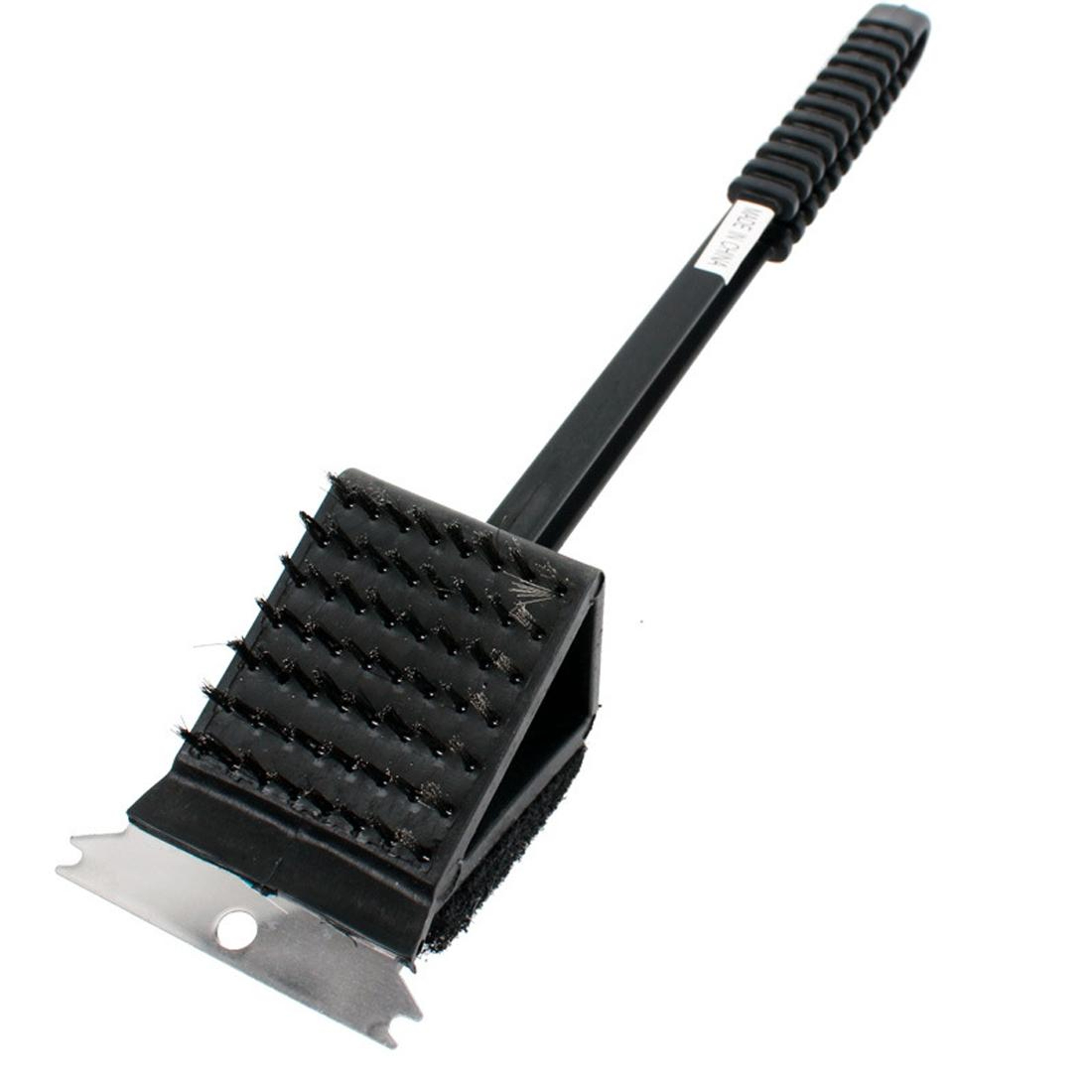 BBQ Grill Brush Copper Wire Grill Cleaning Brush with Long Handle Scraper for BBQ and Oven – view 3
