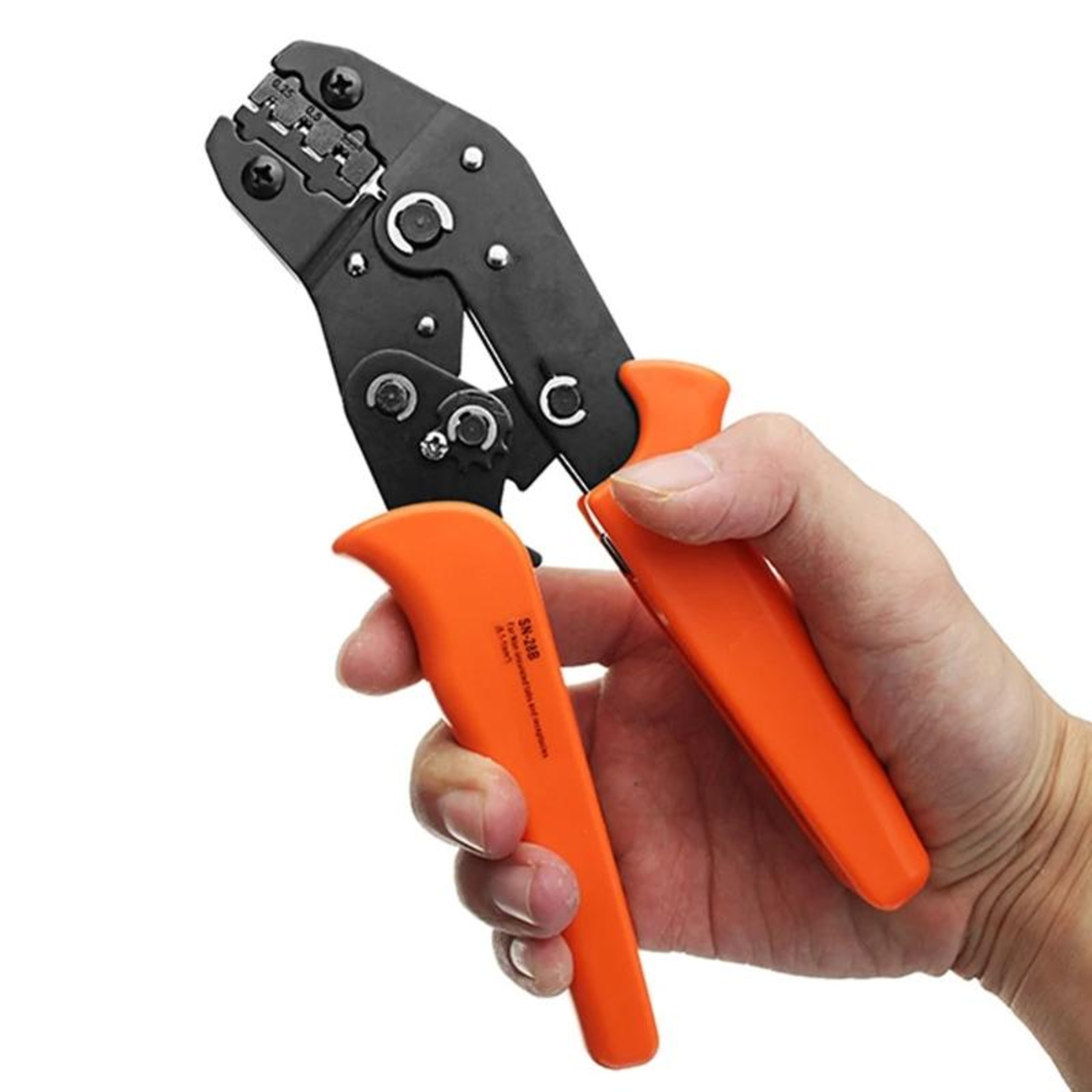 Ratchet Crimping Tool Mini Terminal Crimping Tool For Precision Wire Connectors 4