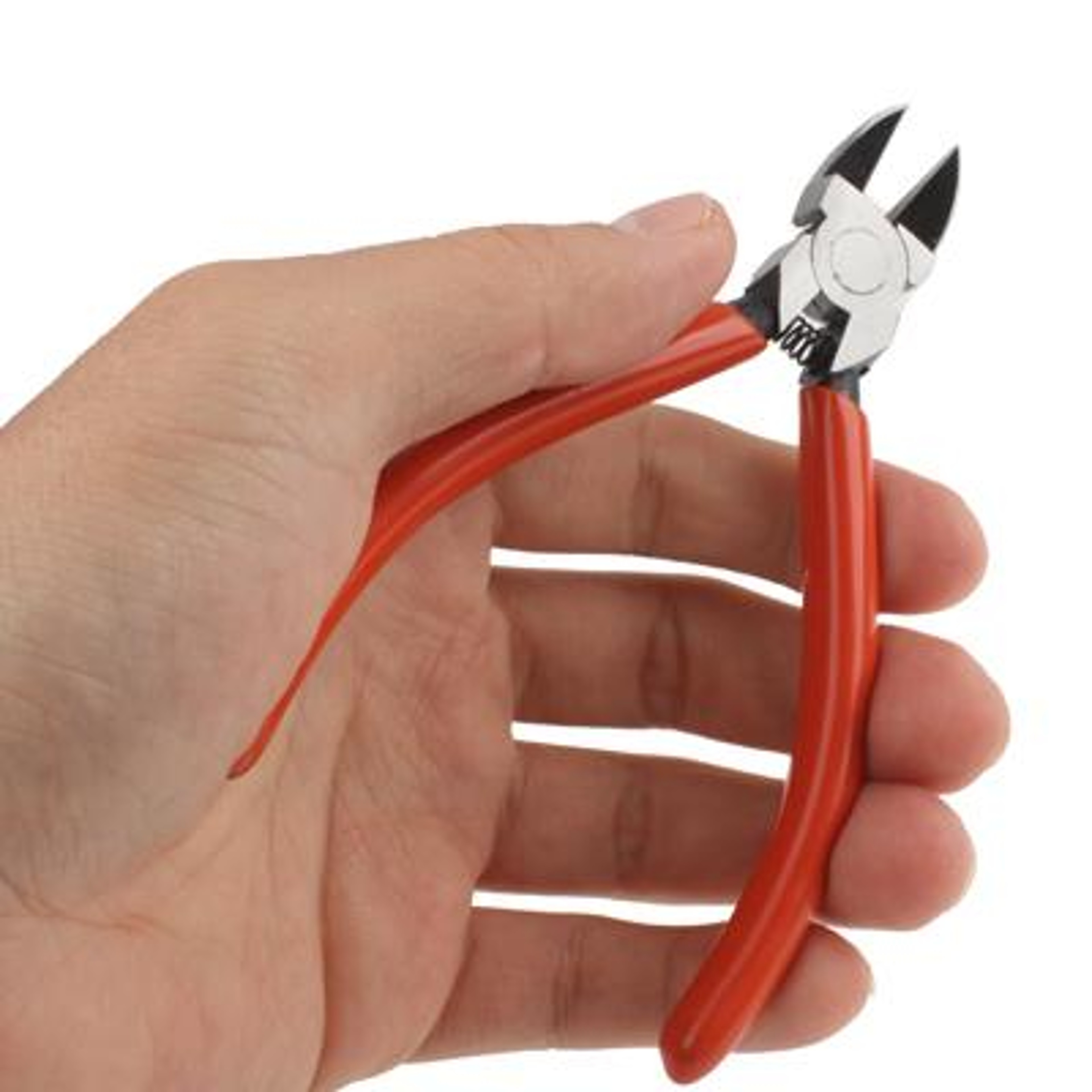 Plastic Nippers Precision Flush Cutter Micro PCB Cutting Tool With Flat Blade 3