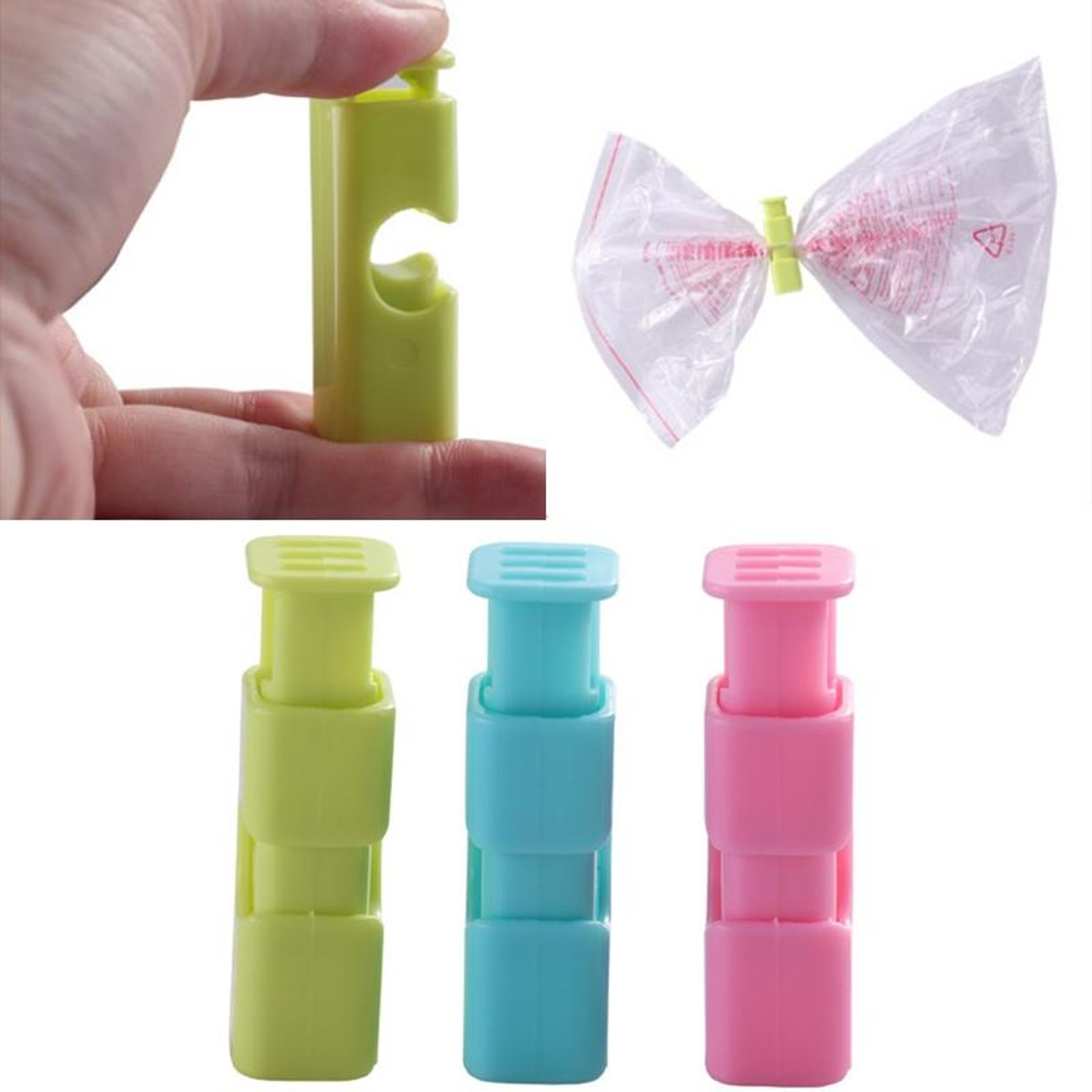 Cute Cartoon Animal Bag Sealing Clips Reusable Food Storage Clips for Snacks Bread and Kitchen Bags – view 47