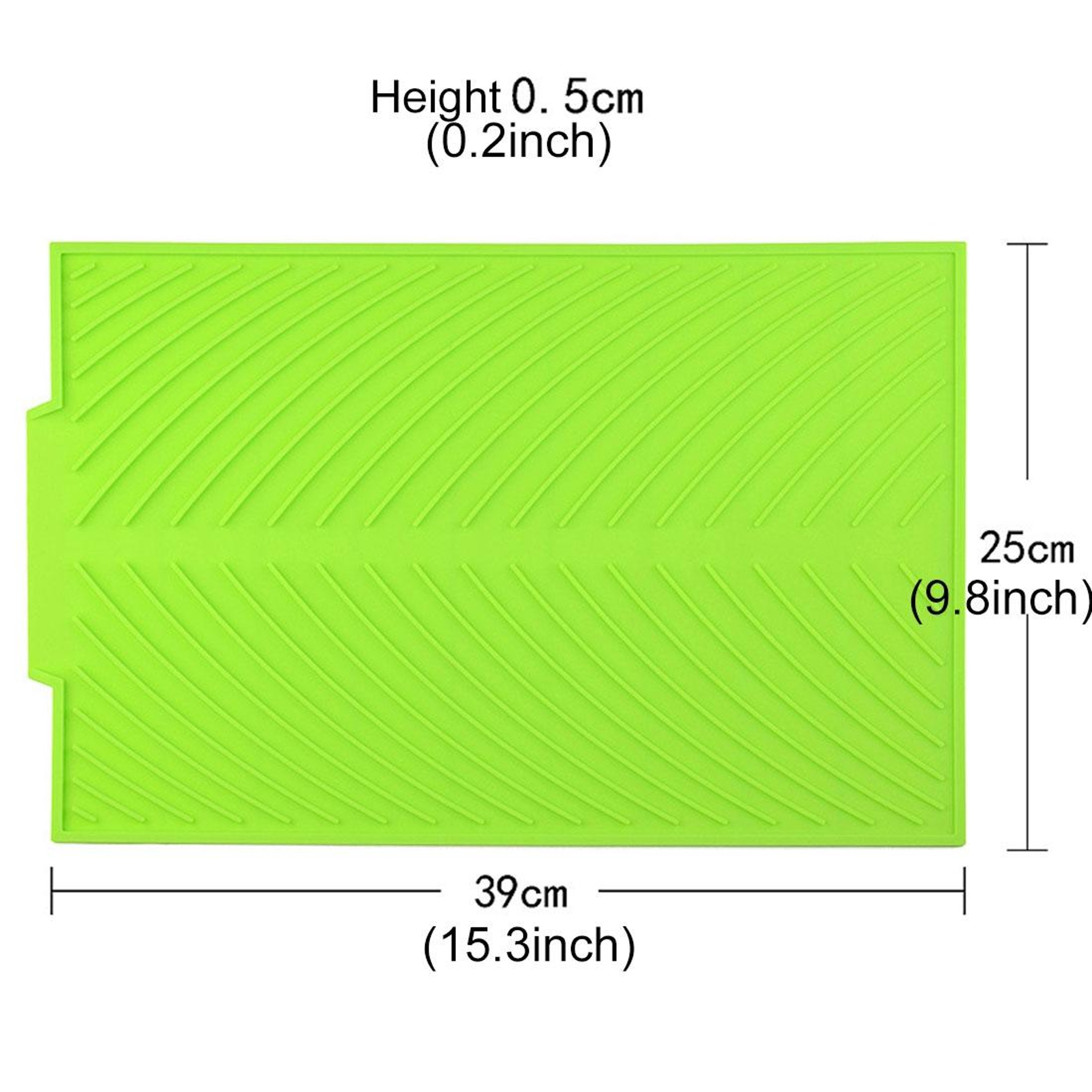 Foldable Silicone Drain Mat Heat Resistant Pad For Kitchen Sink Countertop 7