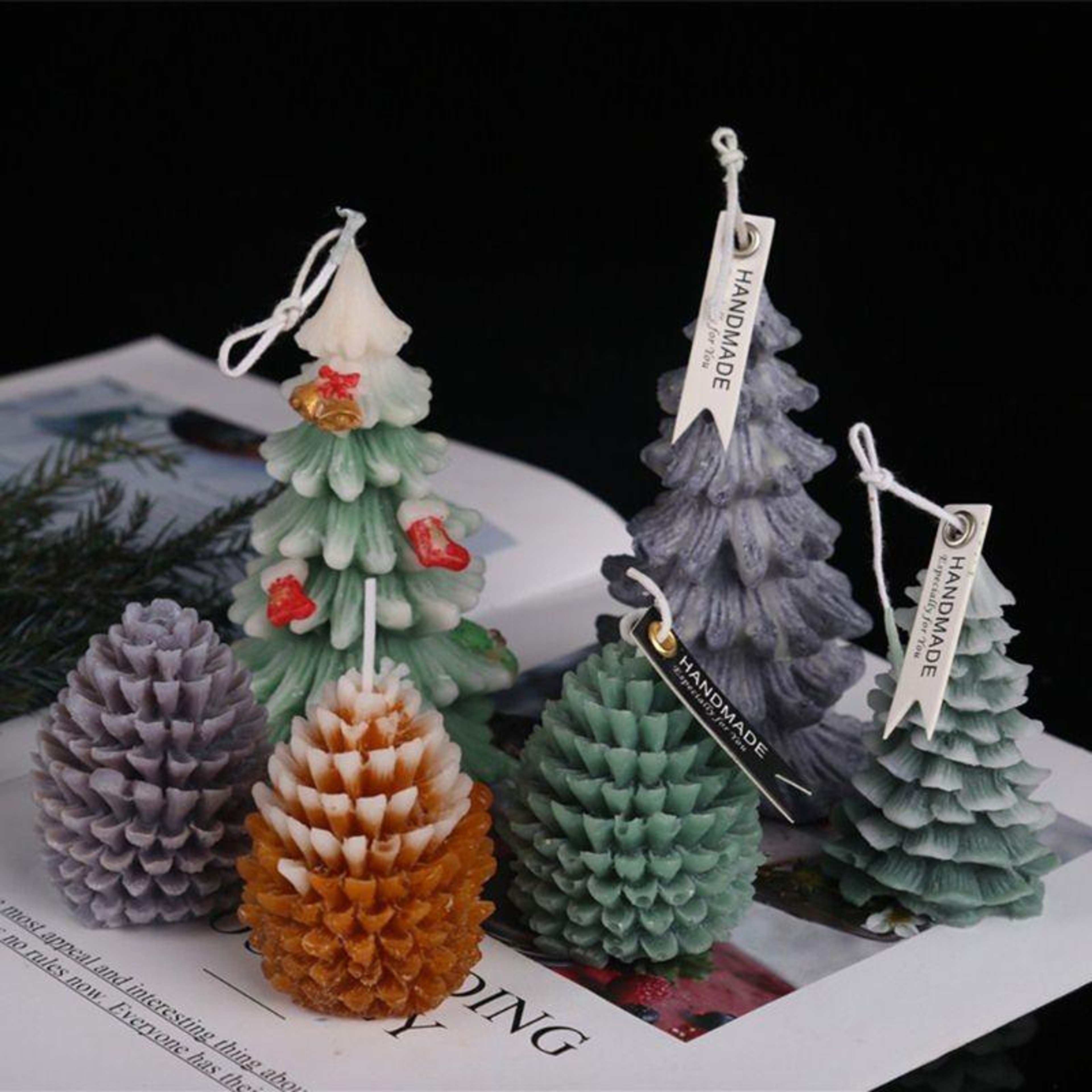 Christmas Tree Silicone Mold for Baking Candle Making and Cake Decorating – view 5