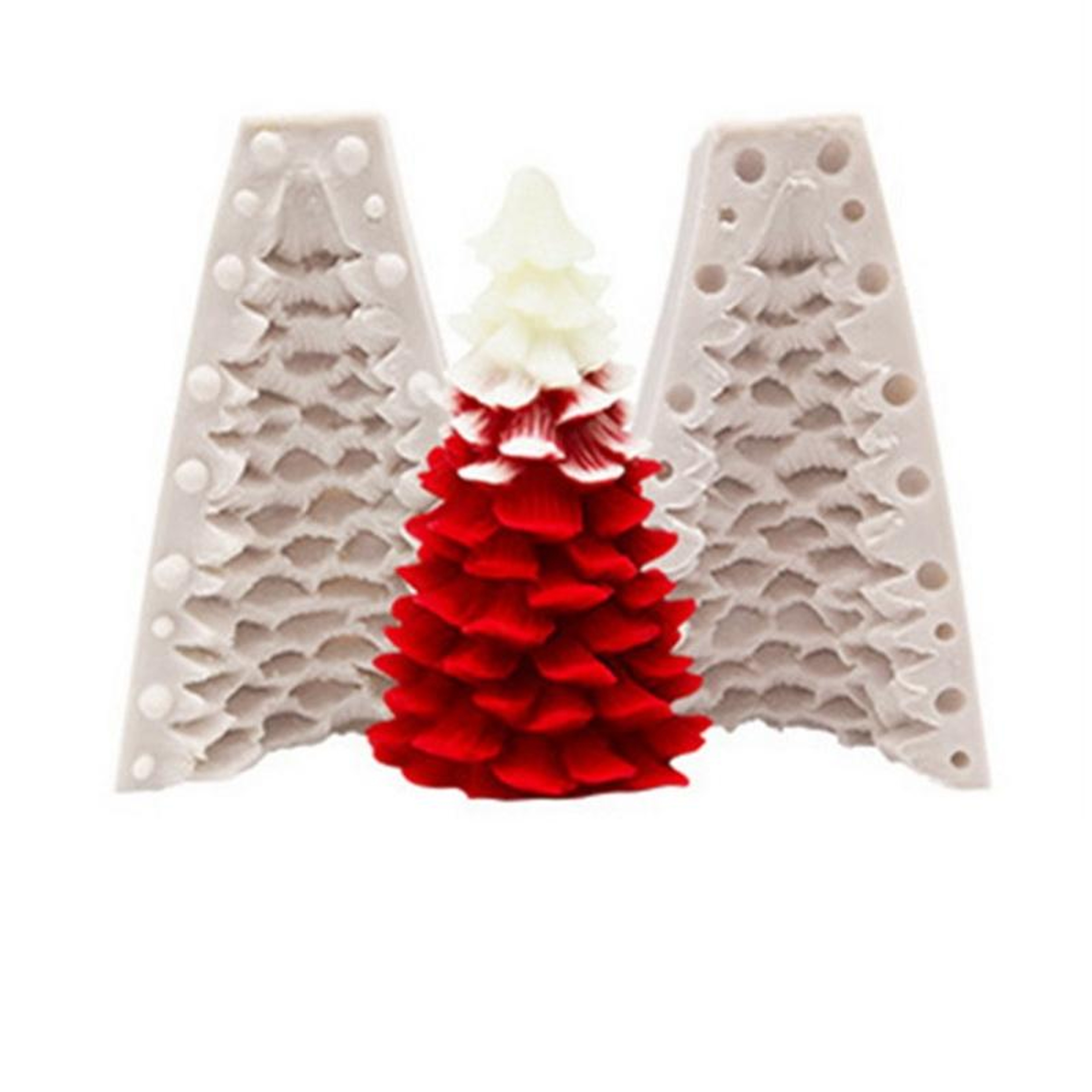 Christmas Tree Silicone Mold for Baking Candle Making and Cake Decorating – view 6