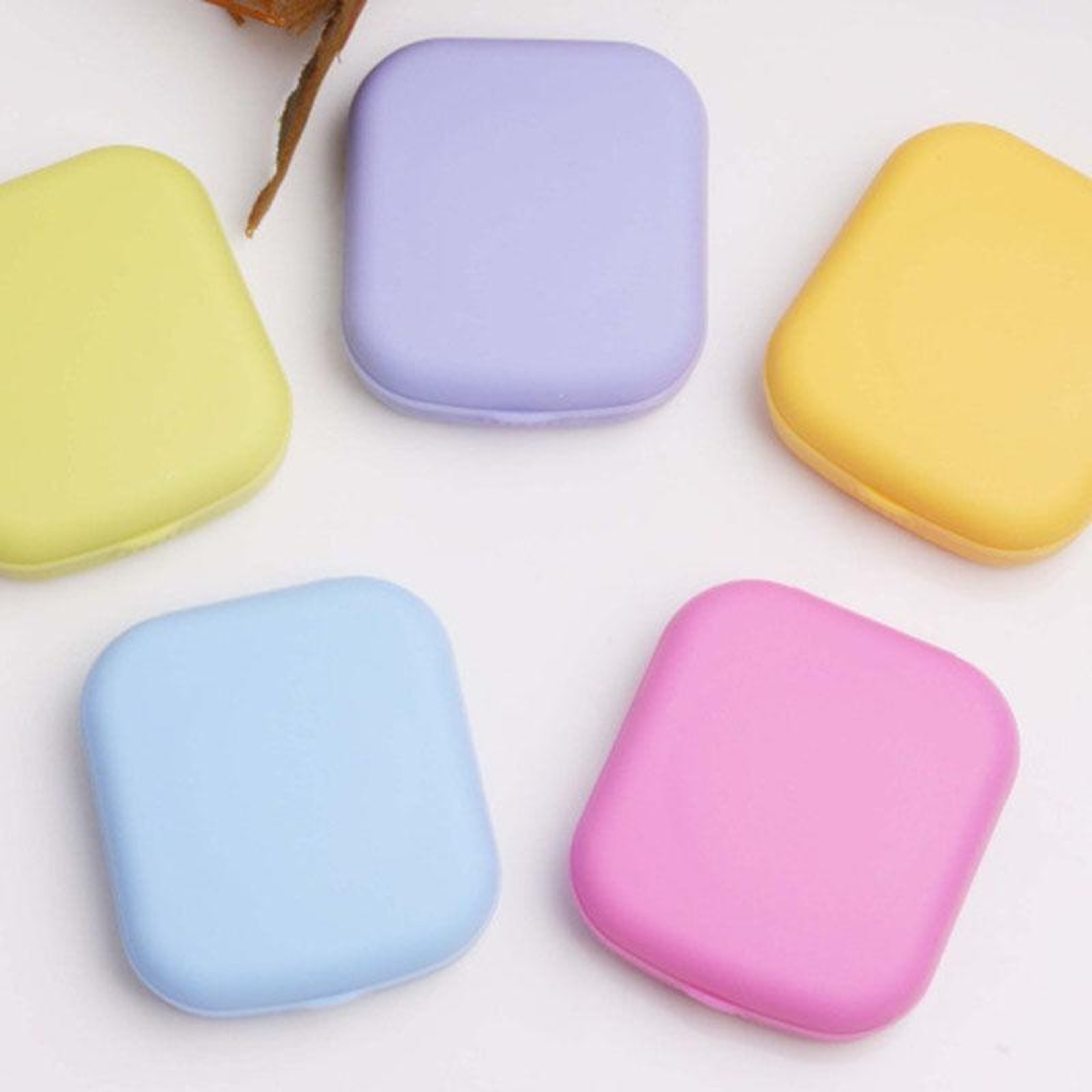Contact Lens Case with Mirror Portable Travel Contact Lens Case Kit – view 3