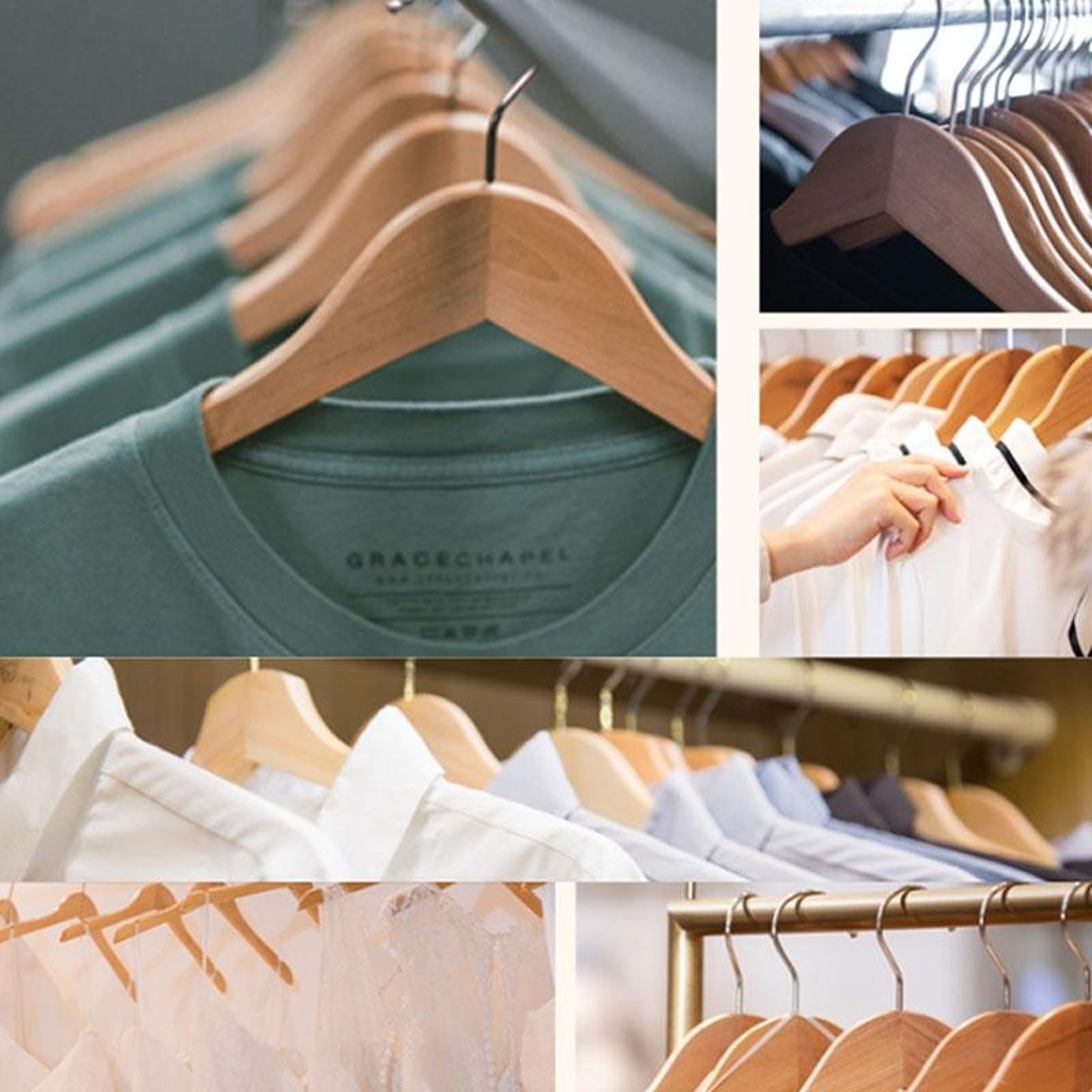 Solid Eucalyptus Wooden Clothes Hanger with Anti Slip Shoulder Notches and 360 Degree Swivel Hook – view 6