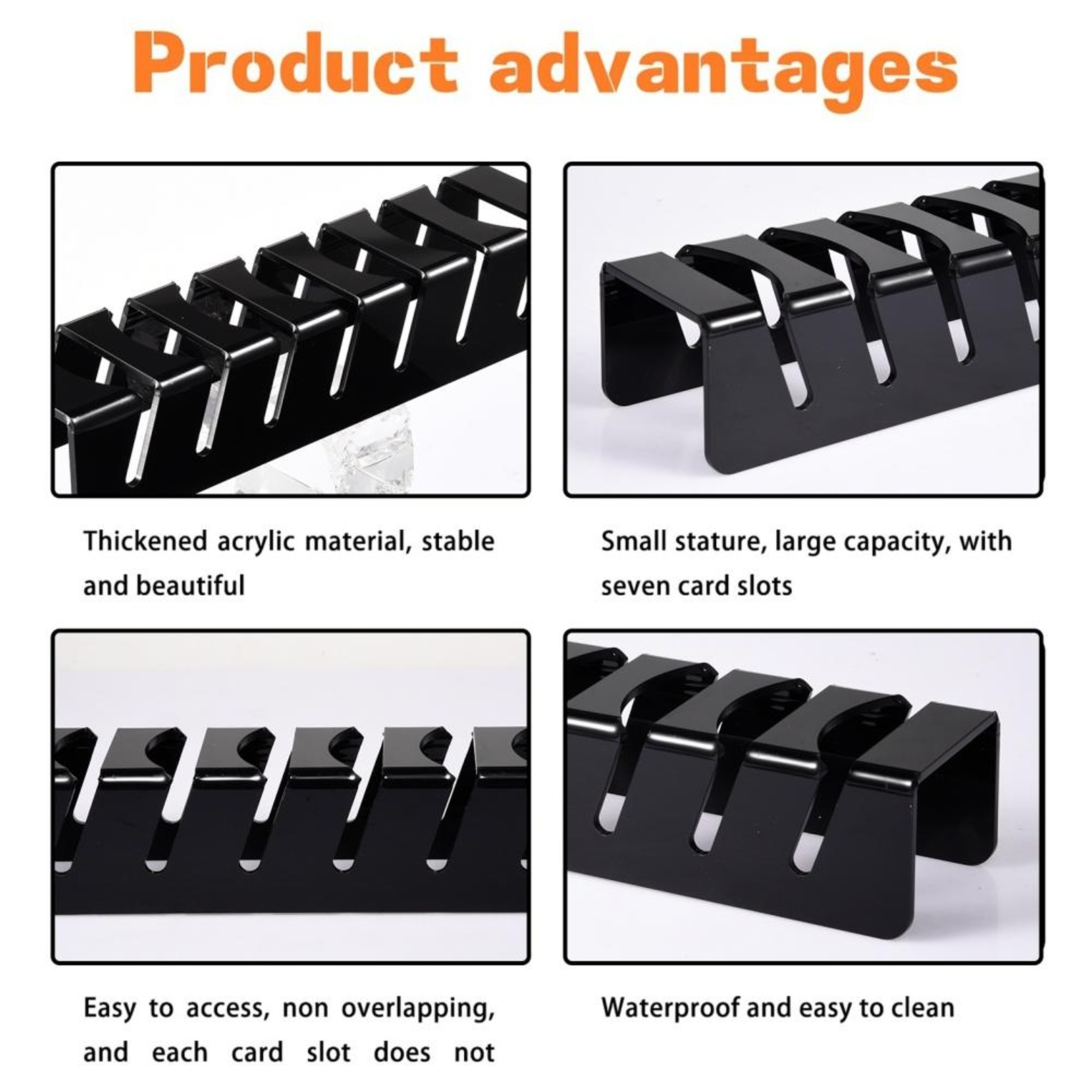 Acrylic Baseball Cap Organizer Stand Holds Hats Space Saving Hat Display Rack 2