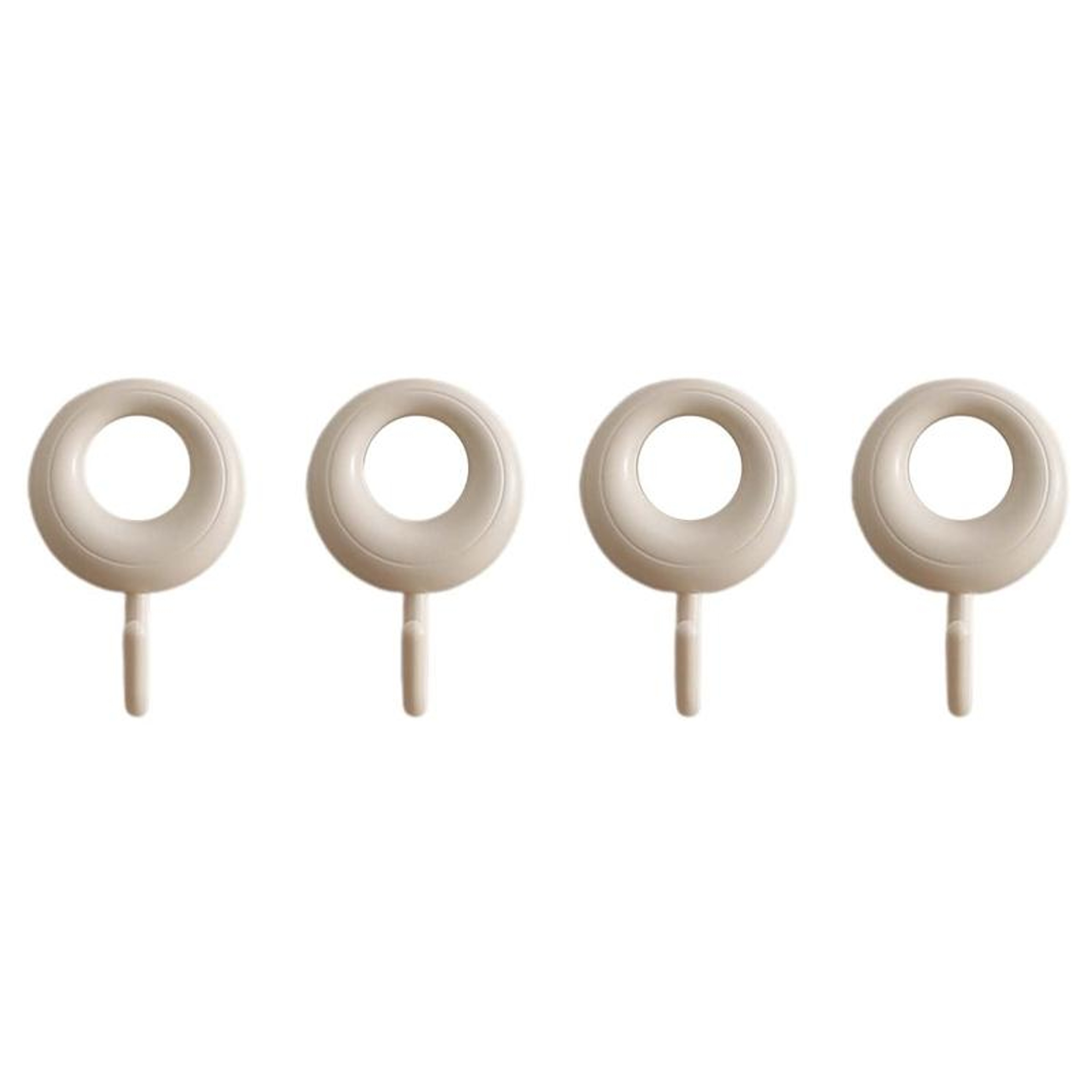 Adhesive Wall Hooks Punch Free Heavy Duty No Drill Hanging Hooks For Kitchen Bathroom Dorm Room 12
