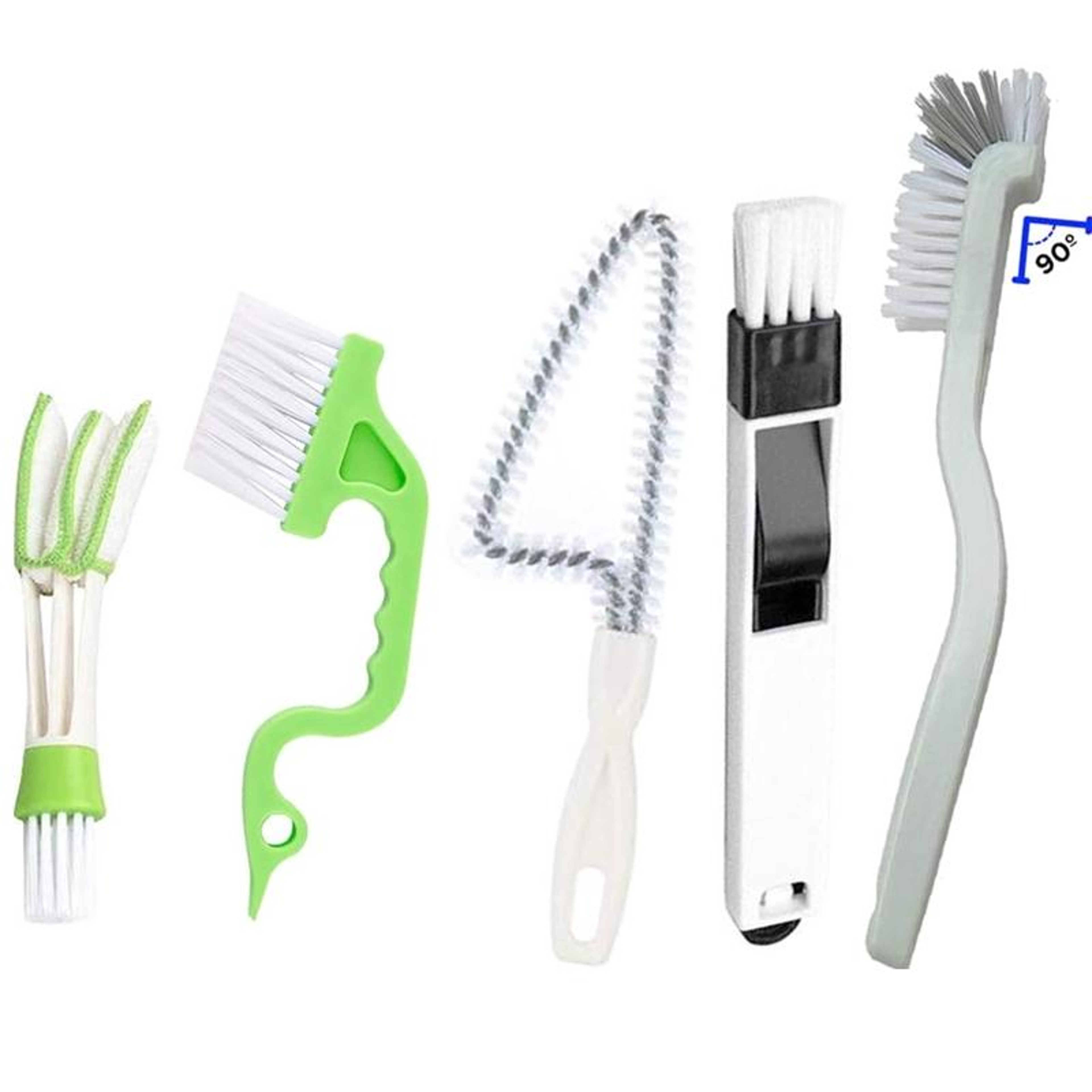 Window Track Cleaning Brush Set Multi Purpose Crevice Cleaning Brush For Door And Window Grooves 1