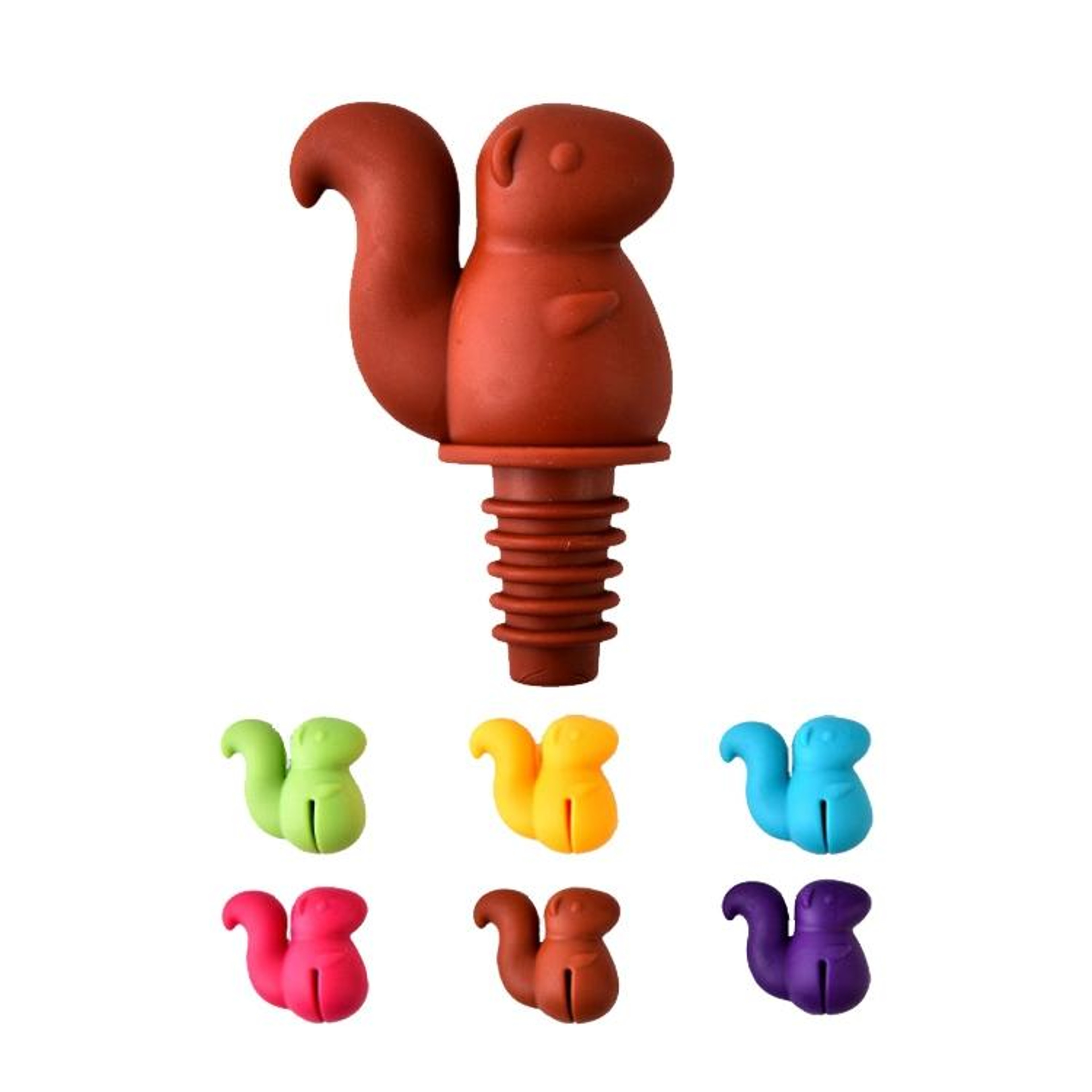 Wine Vacuum Stoppers Reusable Wine Bottle Seals For Fresh Wine Preservation 5