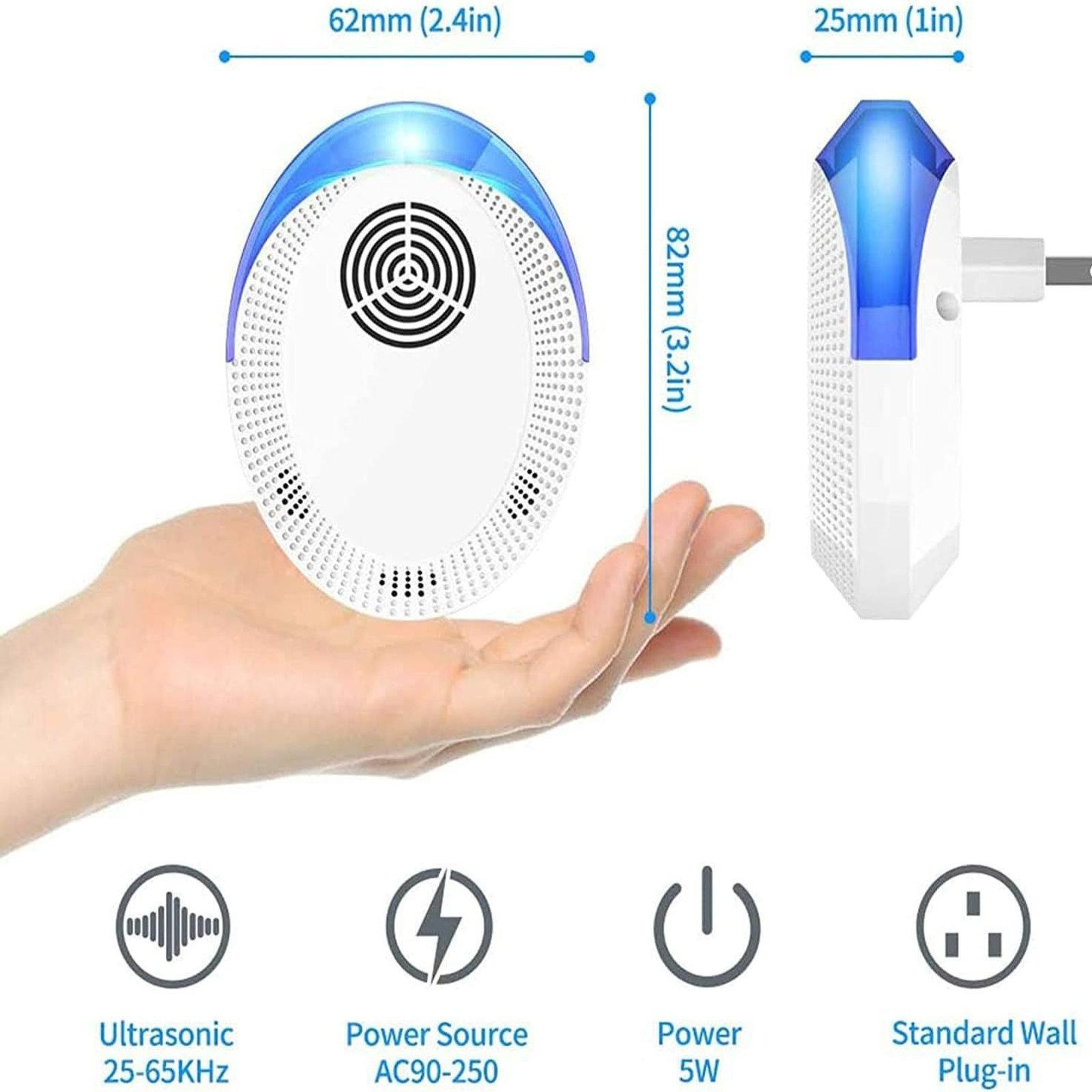 Intelligent Ultrasonic Pest Repeller Plug In Indoor Mosquito Repellent For Mice Cockroaches And Rod 3