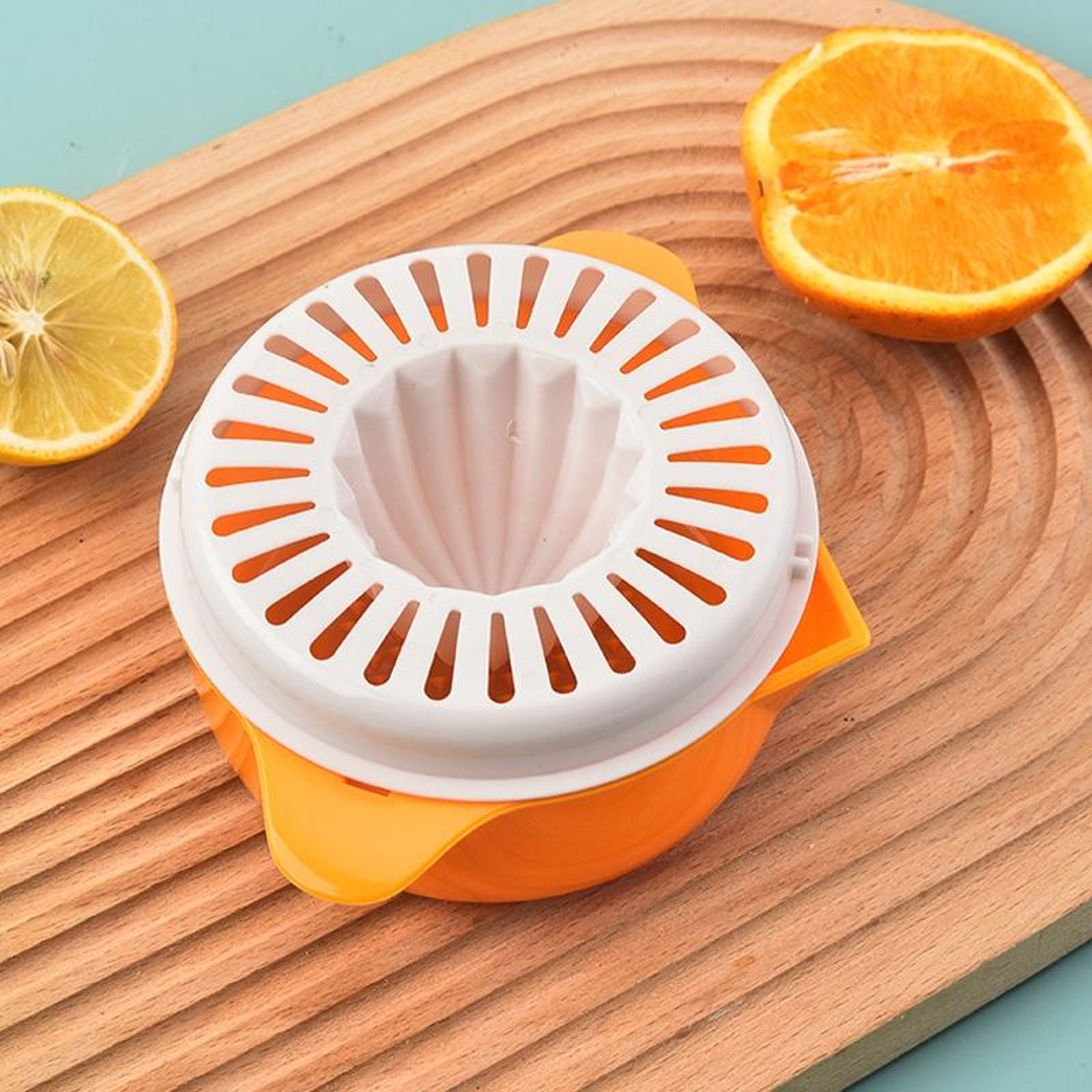 Portable Manual Lemon Juicer Compact Citrus Juicer for Fresh Orange and Lemon Juice – view 6