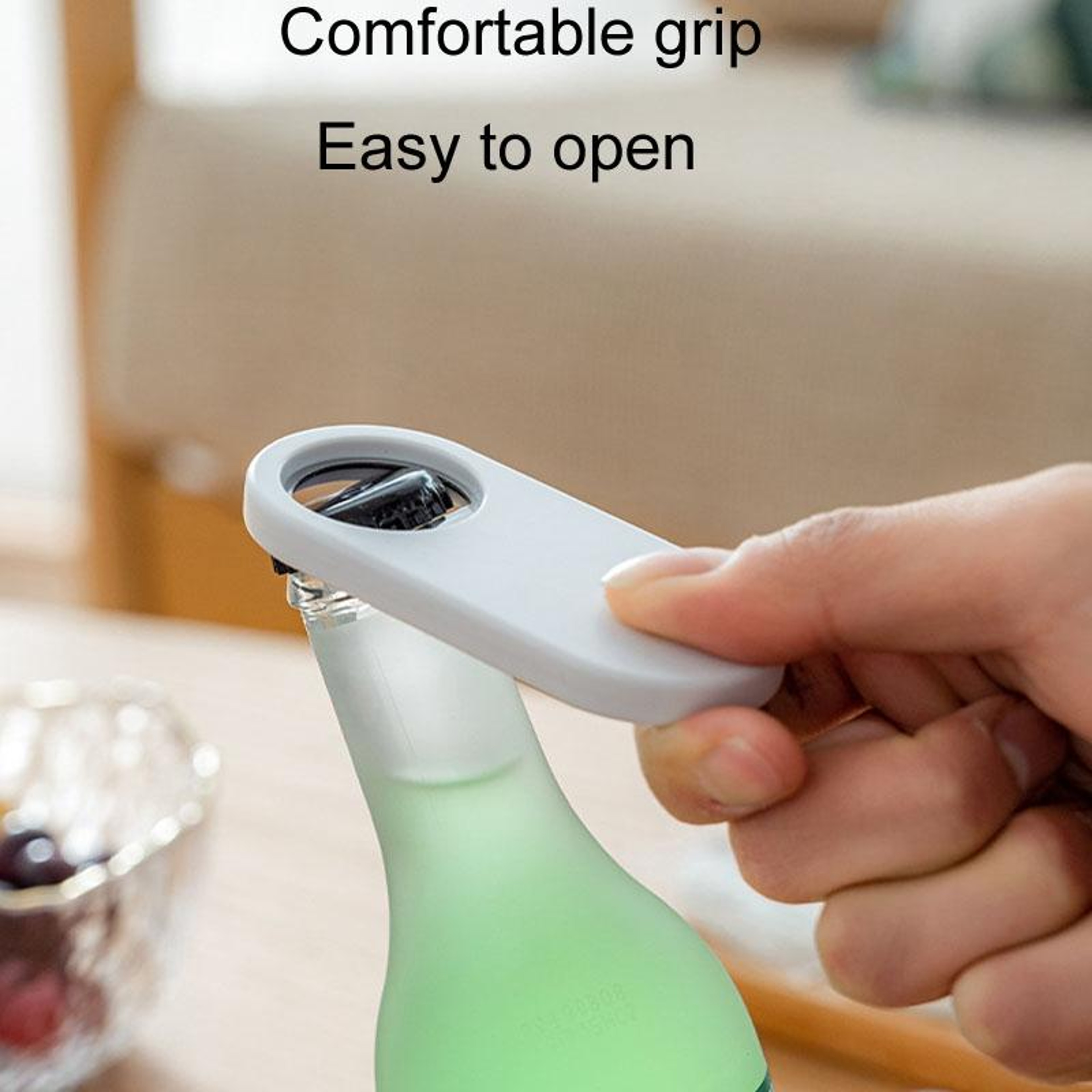Magnetic Bottle Opener Stainless Steel Beer and Soda Cap Opener for Kitchen Bar and Home – view 8