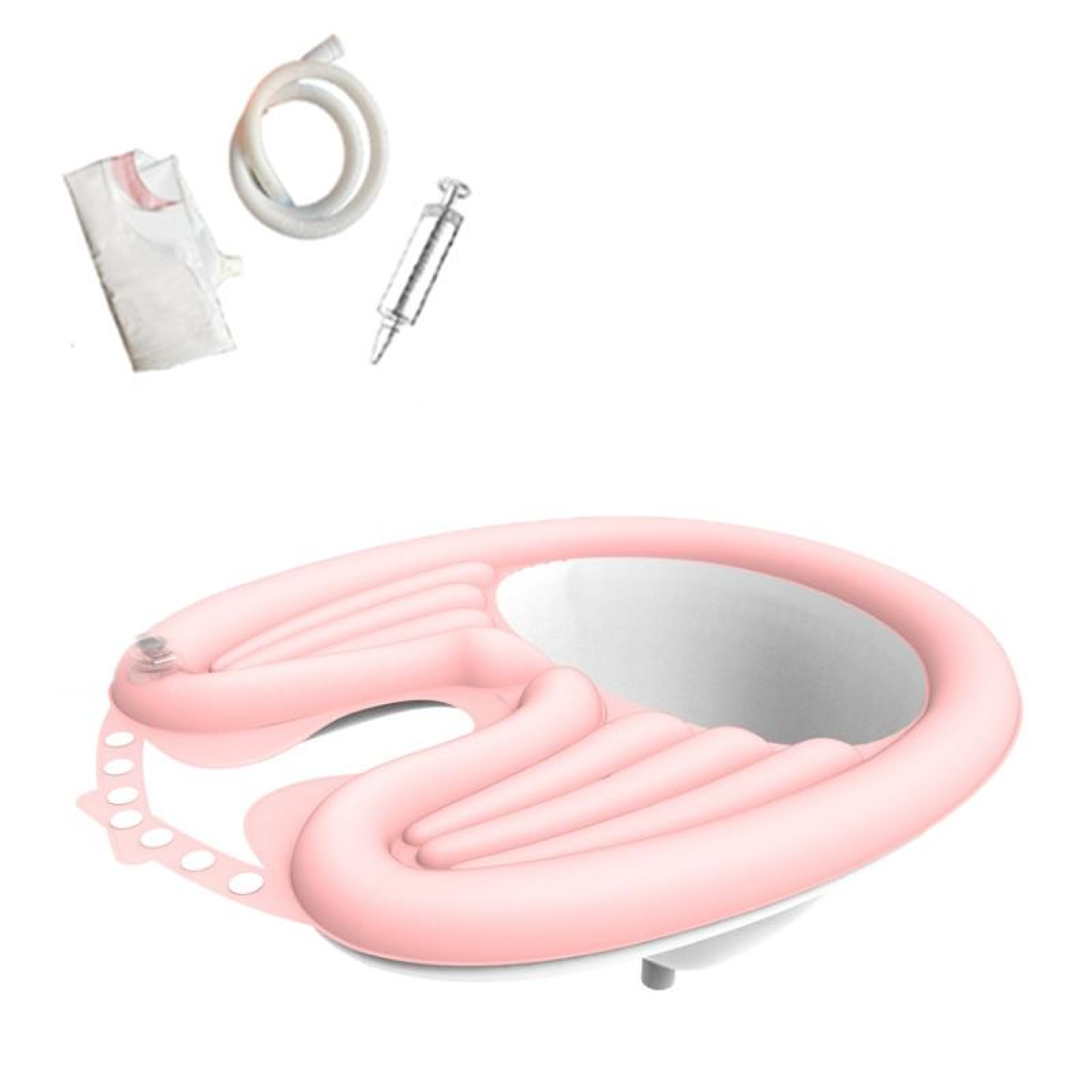 Portable Inflatable Shampoo Basin for Bedridden Elderly Pregnant Patients Home Hair Washing – view 8