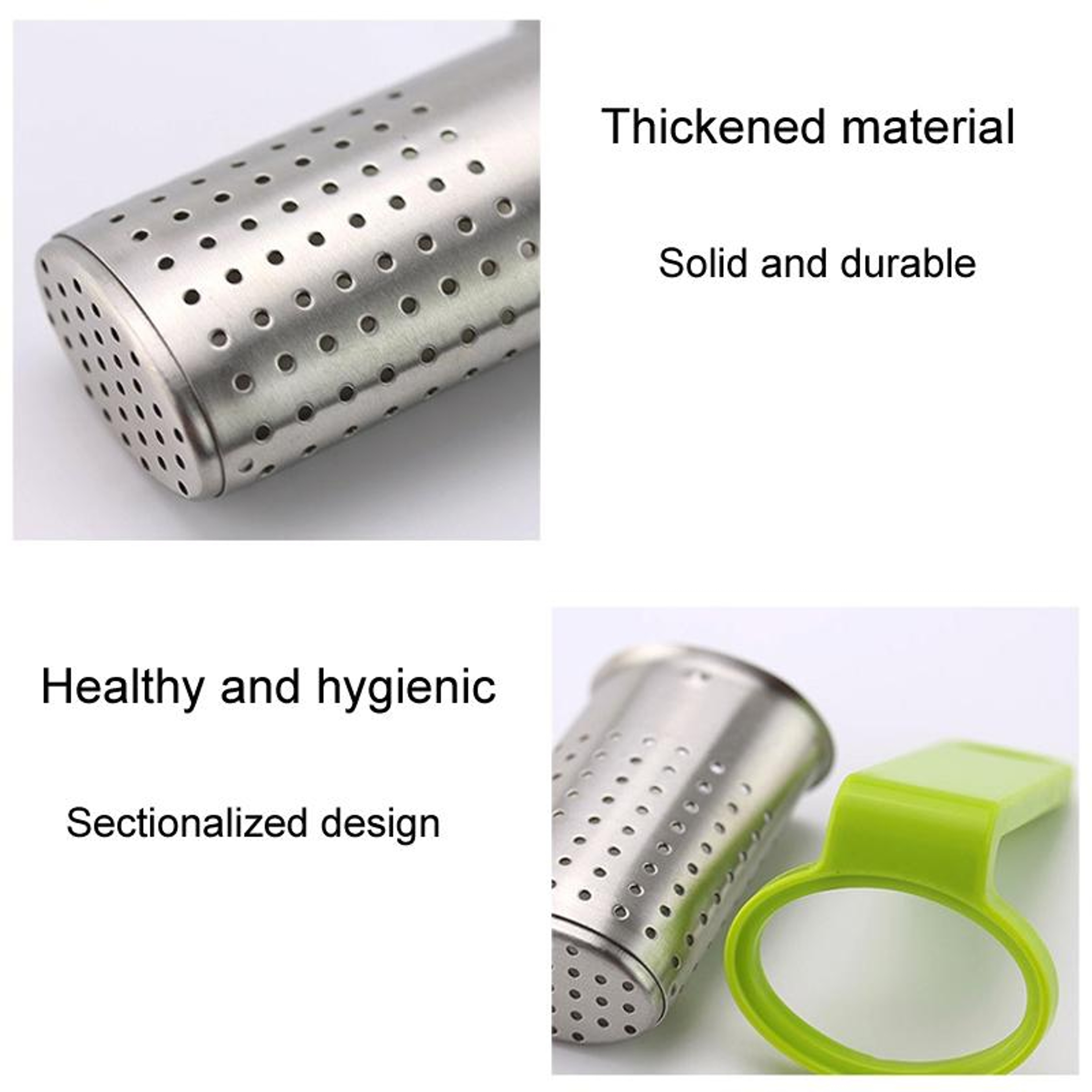 Stainless Steel Tea Strainer Fine Mesh Tea Infuser Reusable Loose Leaf Tea Filter – view 5