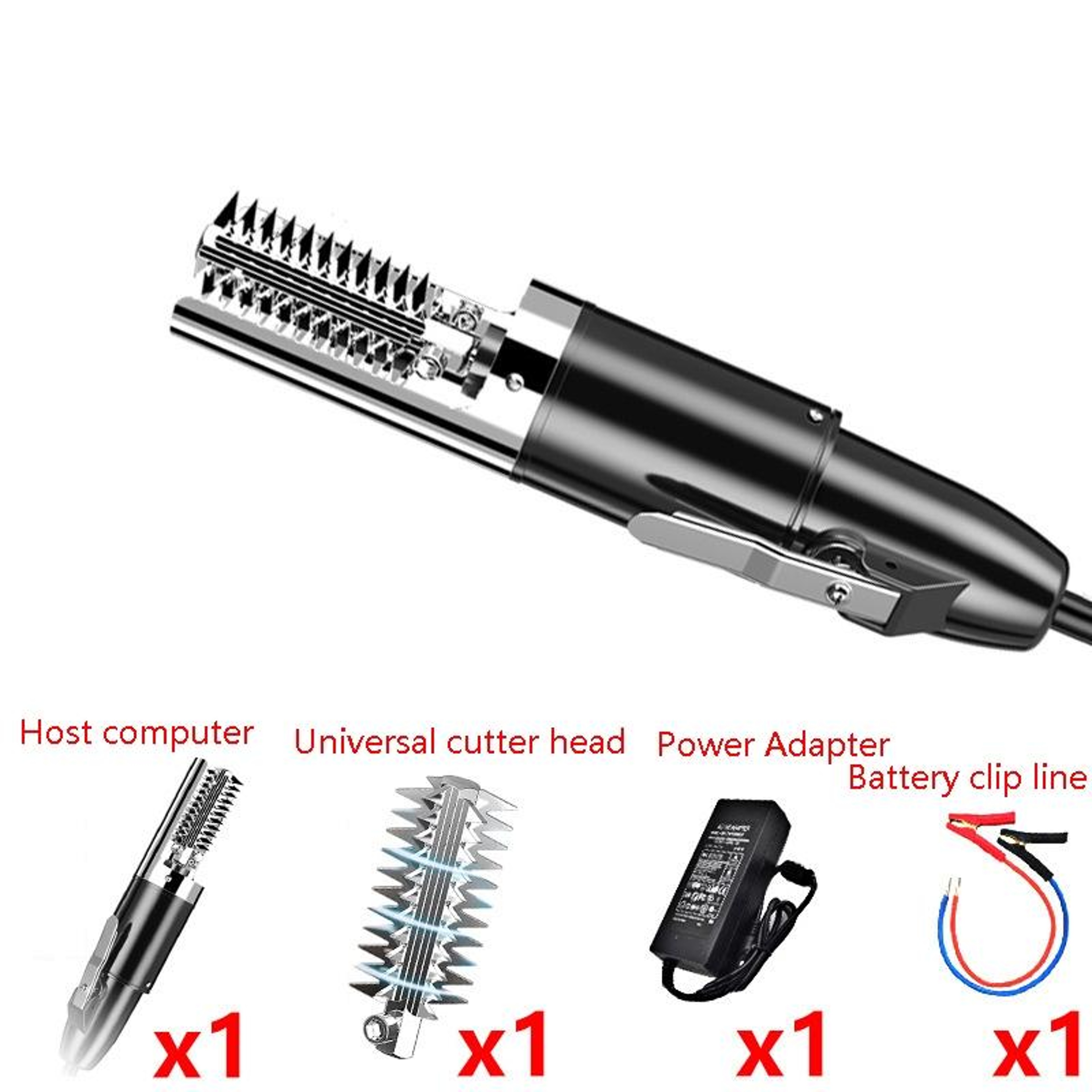 SpeedScale Pro Electric Fish Scale Scraper for Home Kitchens – view 2