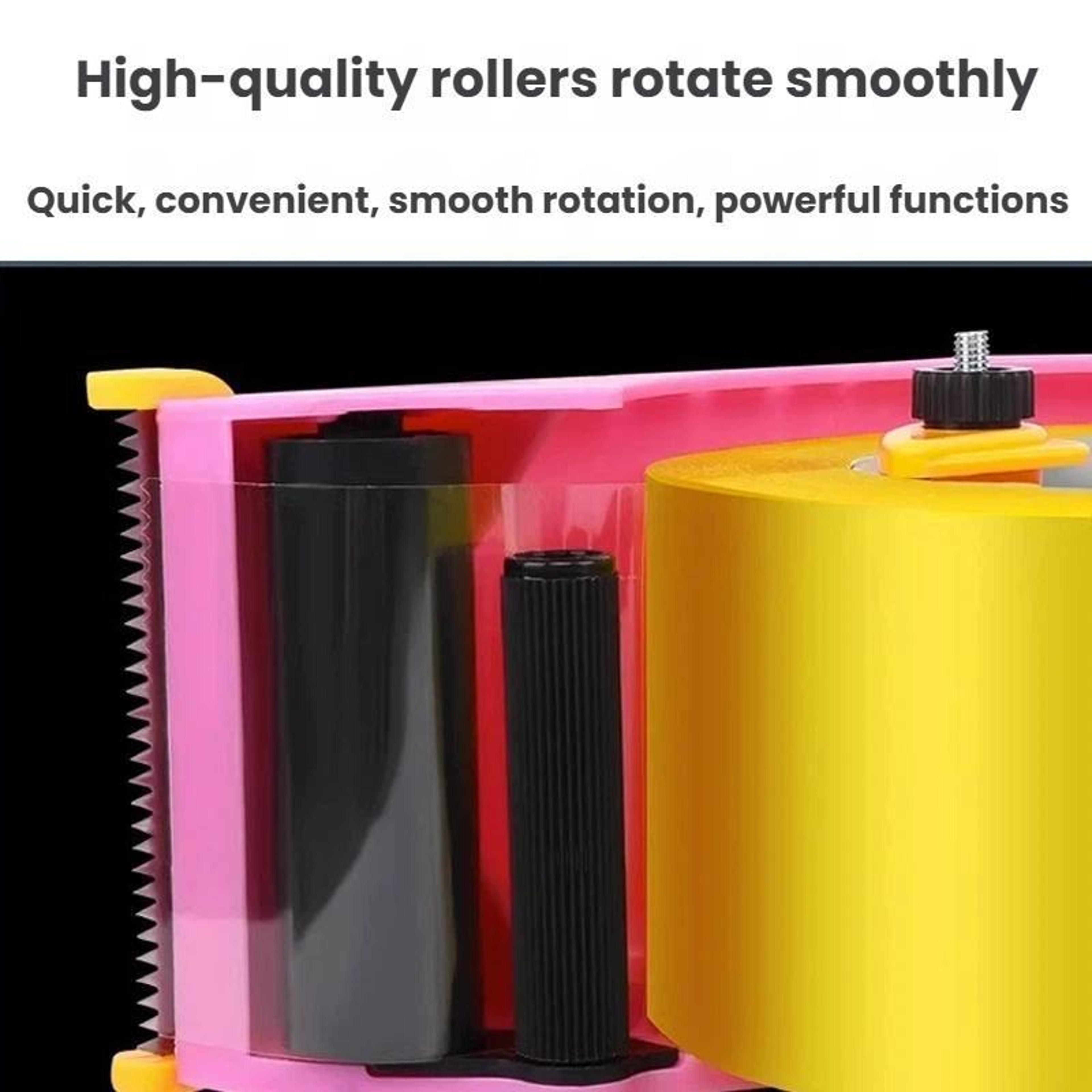 Adjustable Tape Dispenser Ergonomic Carton Sealing Tool  Heavy Duty Tape Cutter 4