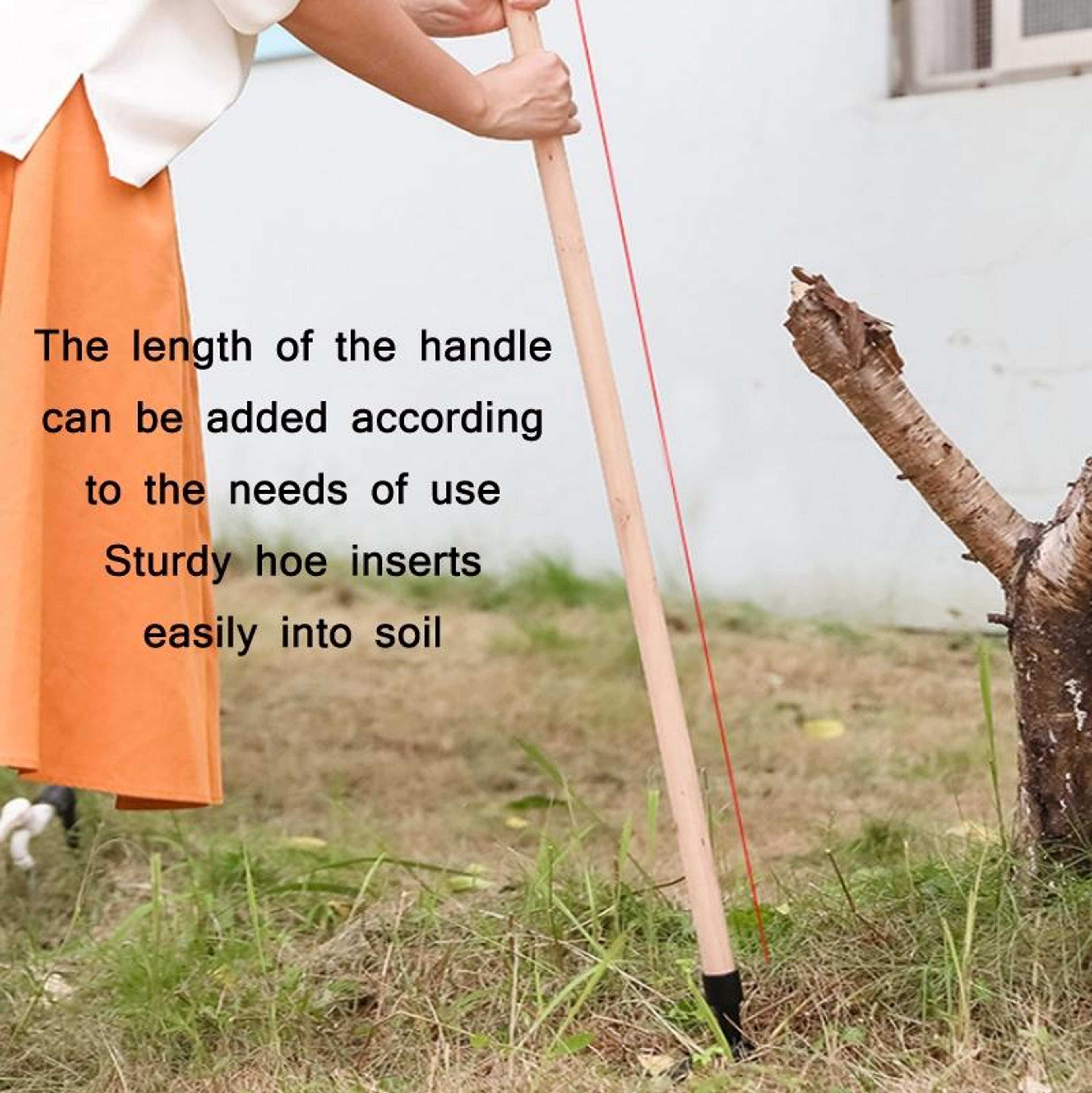 Ergonomic Stand Up Weed Puller and Vertical Foot Weeding Tool – view 5