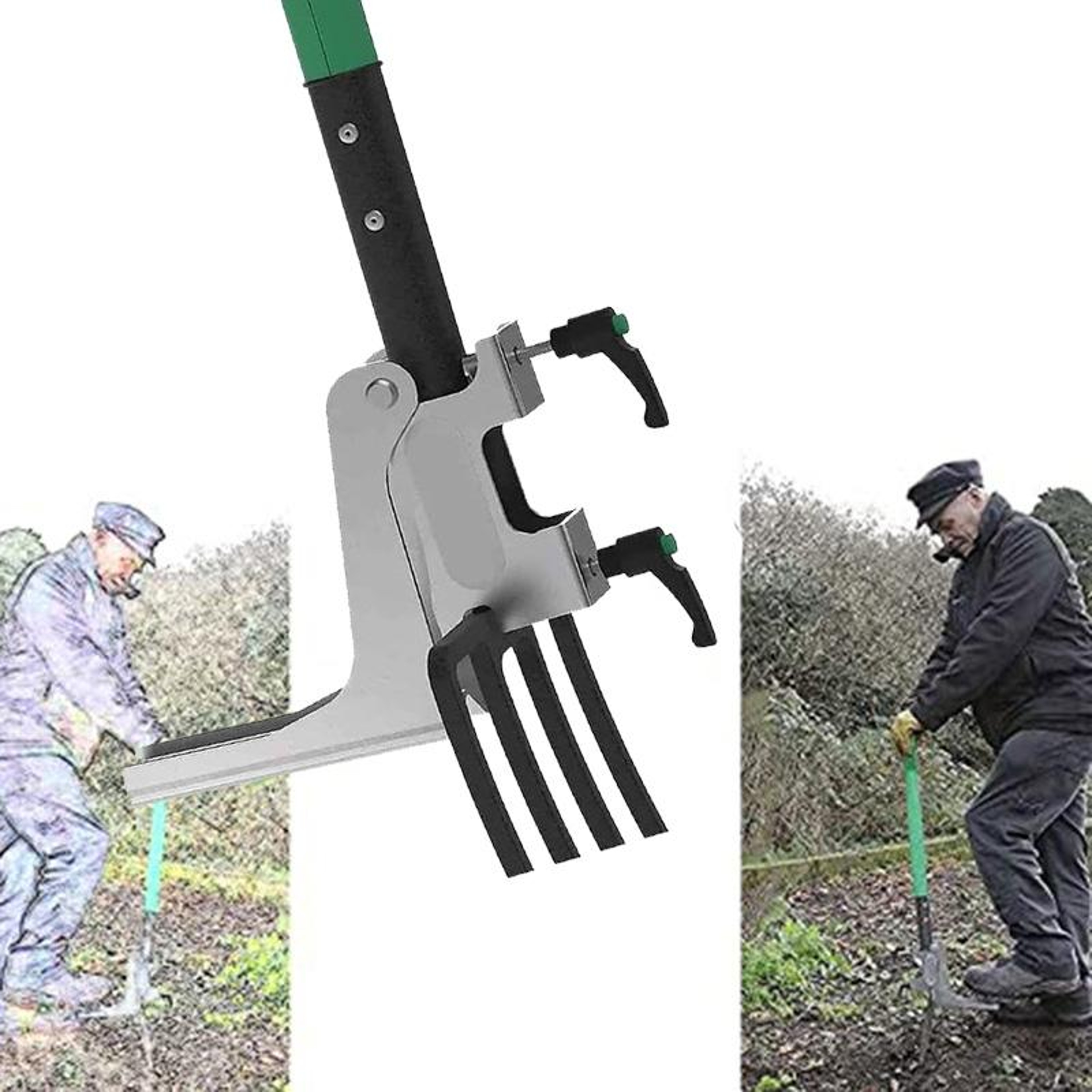 Ergonomic Stand Up Weed Puller and Vertical Foot Weeding Tool – view 10