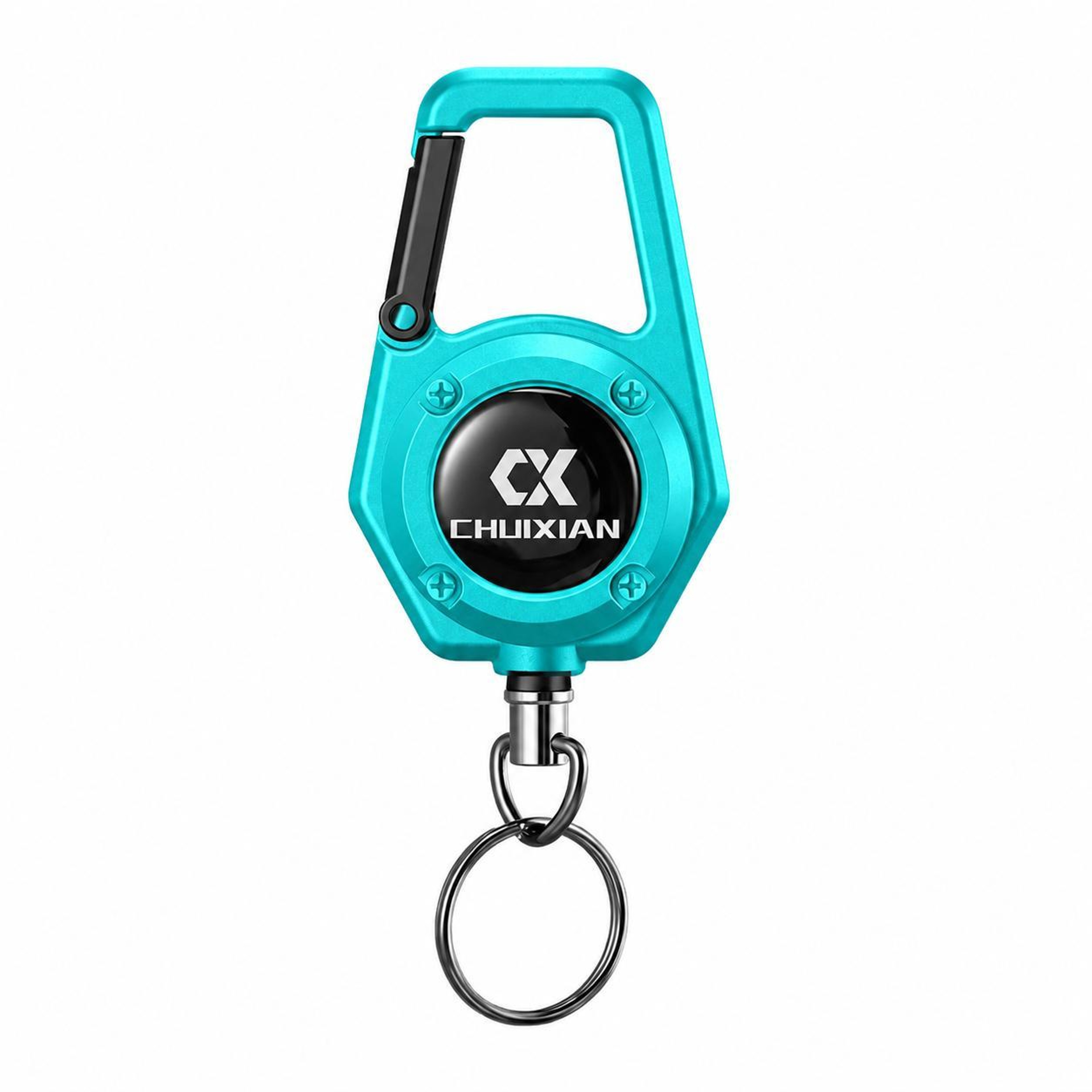 Retractable Steel Wire Keychain Carabiner for Fishing & Outdoor Tools – view 12