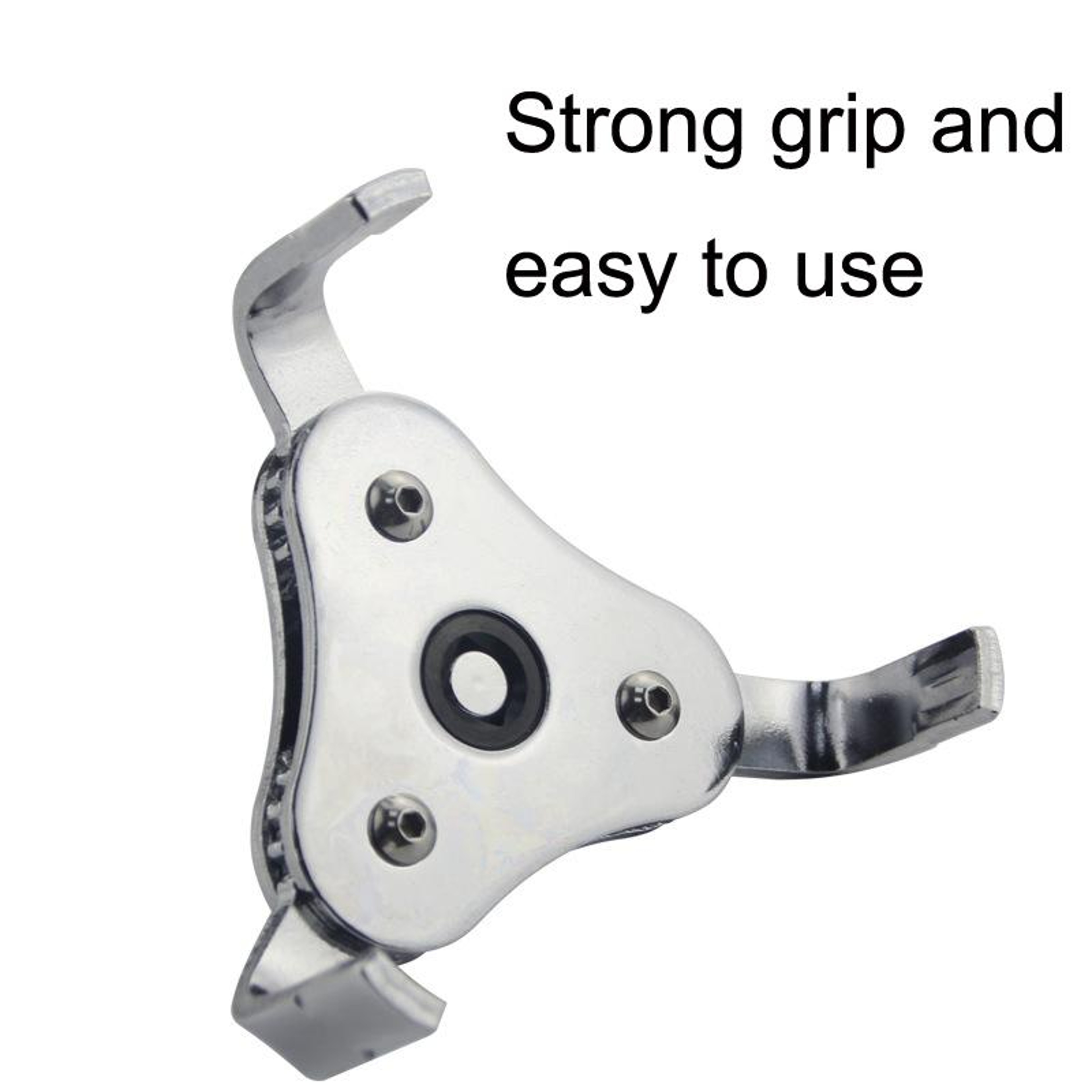 Jaw Oil Filter Wrench Heavy Duty Adjustable Oil Filter Removal Tool 3