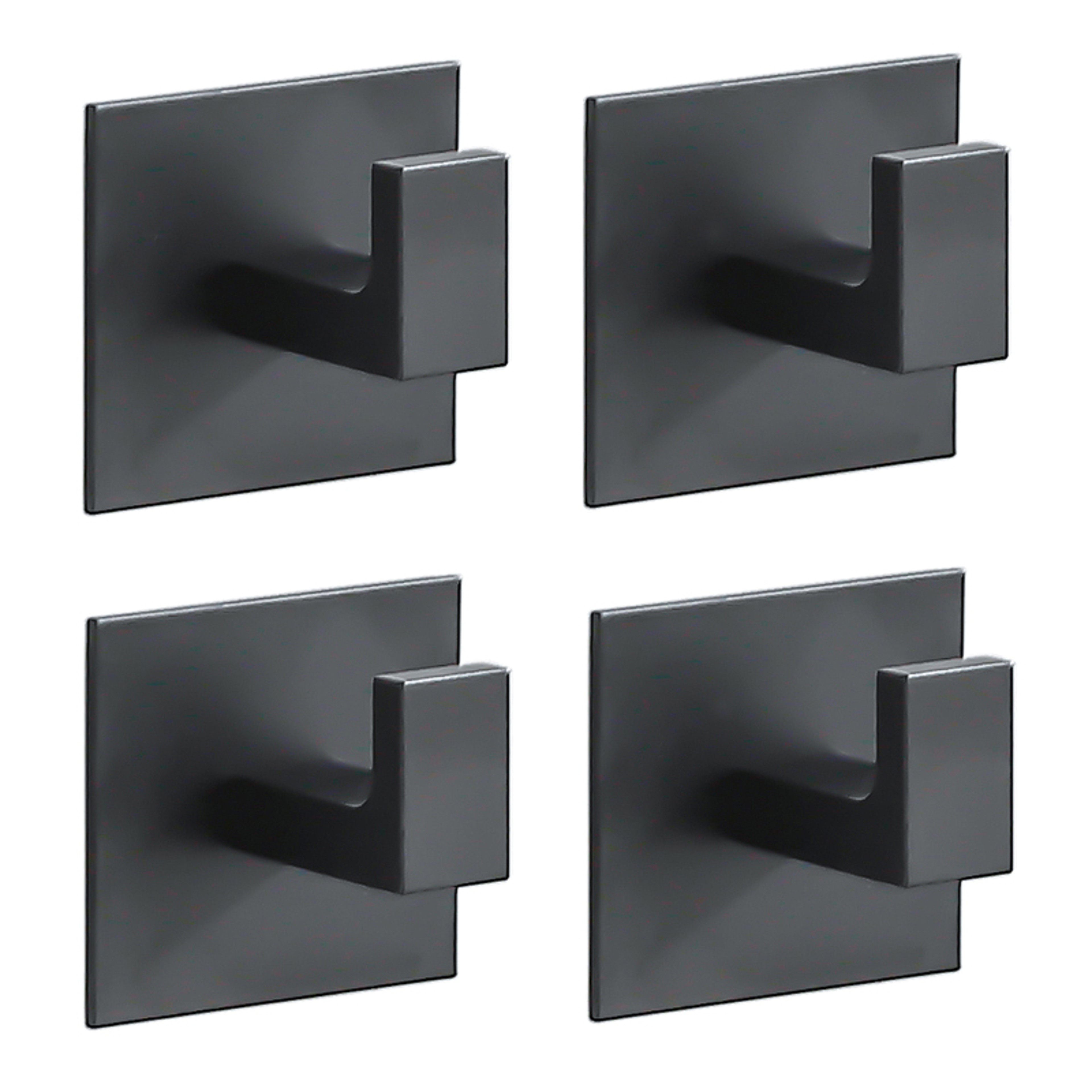 Heavy Duty Wall Hook Sticker Durable Hanging Clothes Hanger for Shower Robe Coat Rack  Towel Hooks
