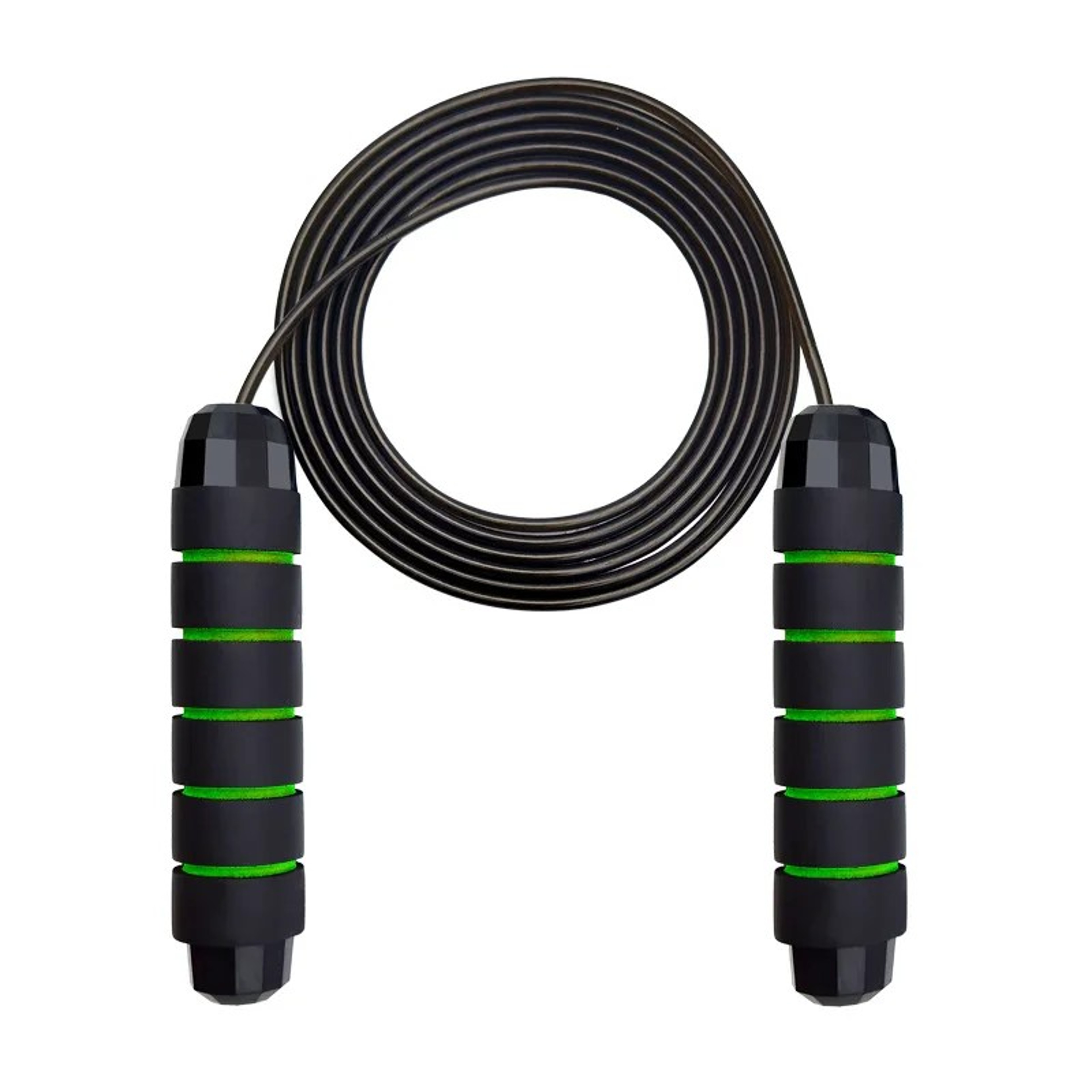 Ball Bearings Adjustable Tangle Free Speed Wire Jump Rope Workout  Slim Body Fitness Rope With Foam 8